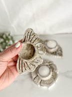 Leaf Tea Light Holders