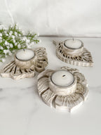 Leaf Tea Light Holders