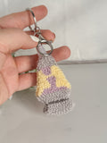 Lava Lamp Punch Needle Keychain