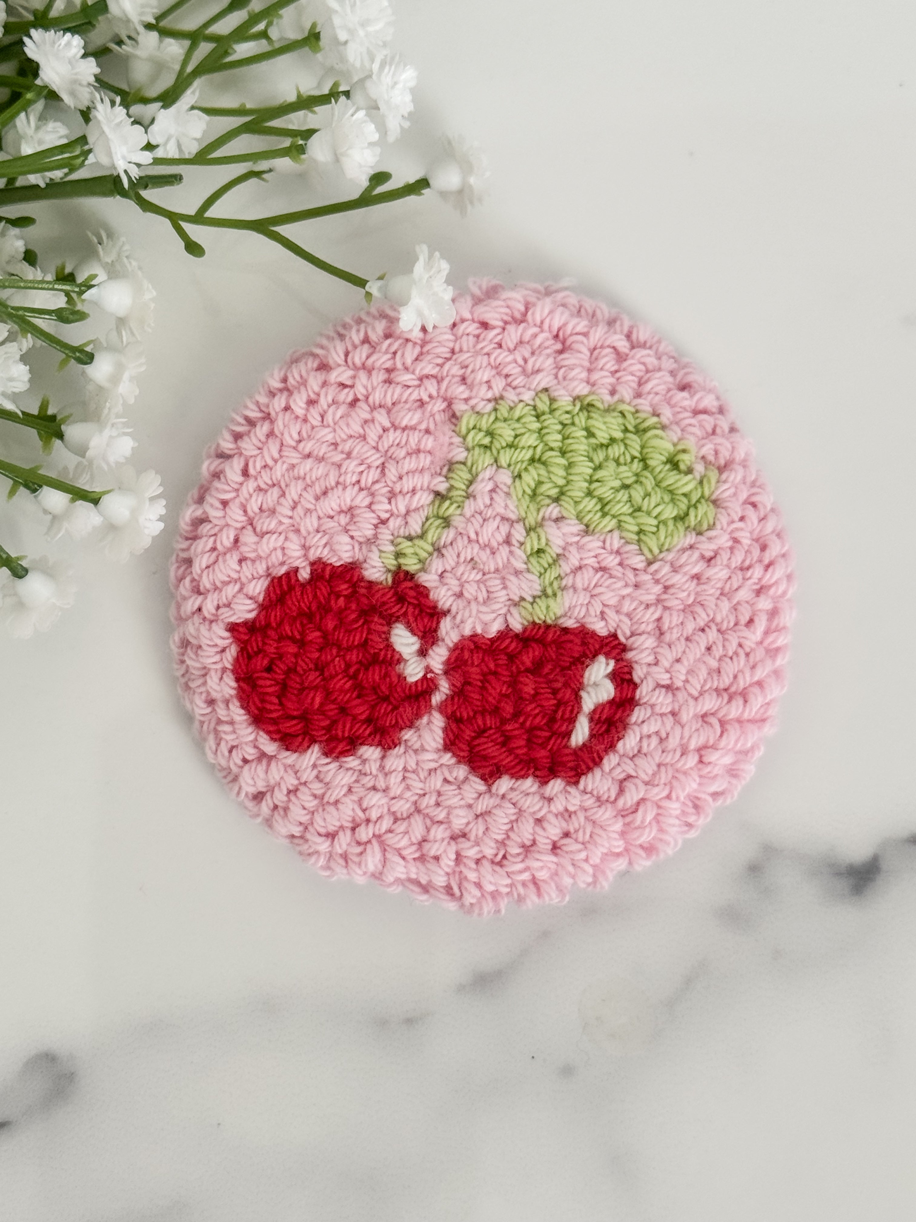 Cherries Car Coaster