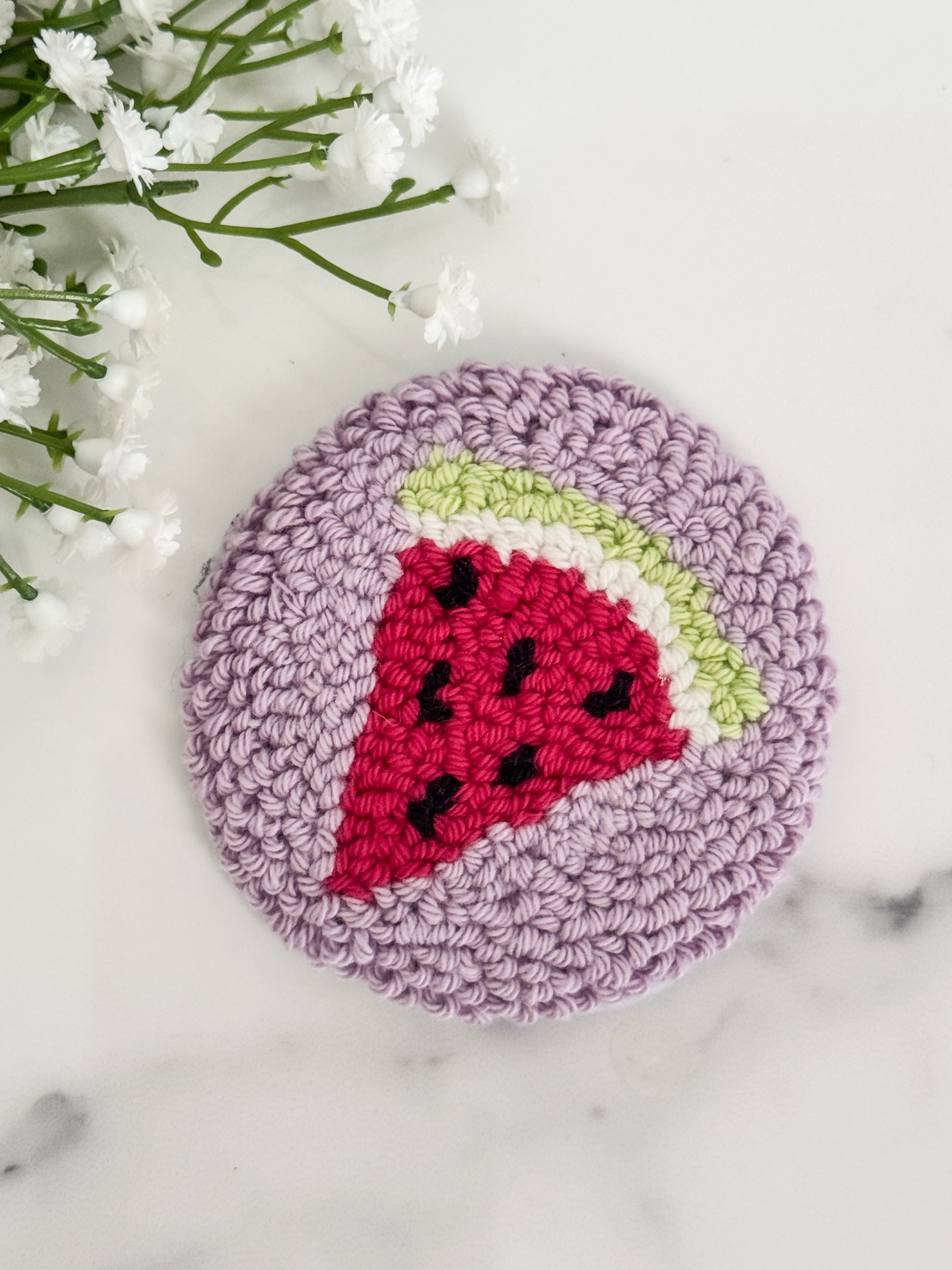 Watermelon Slice Car Coaster