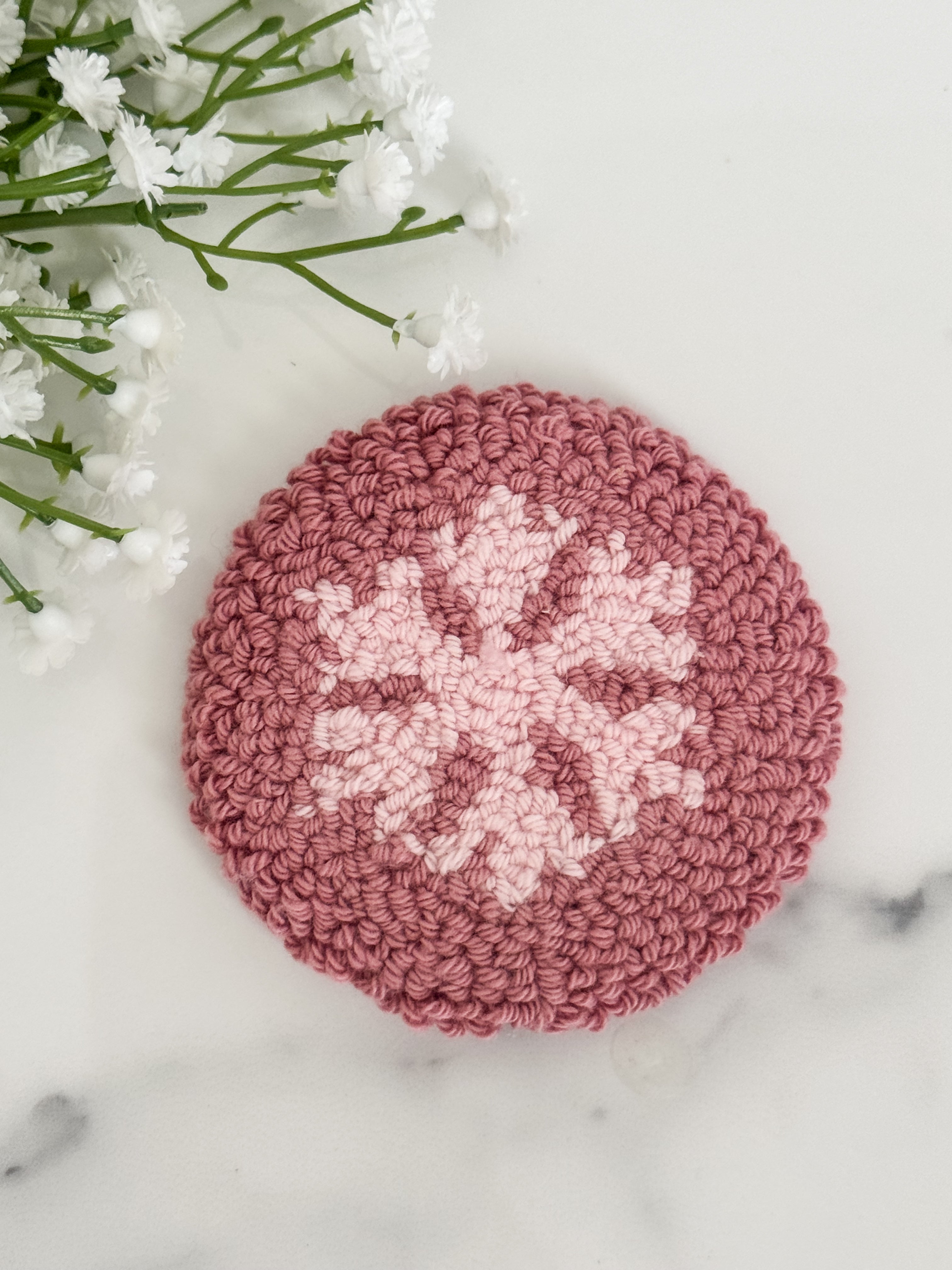 Snowflake Car Coaster