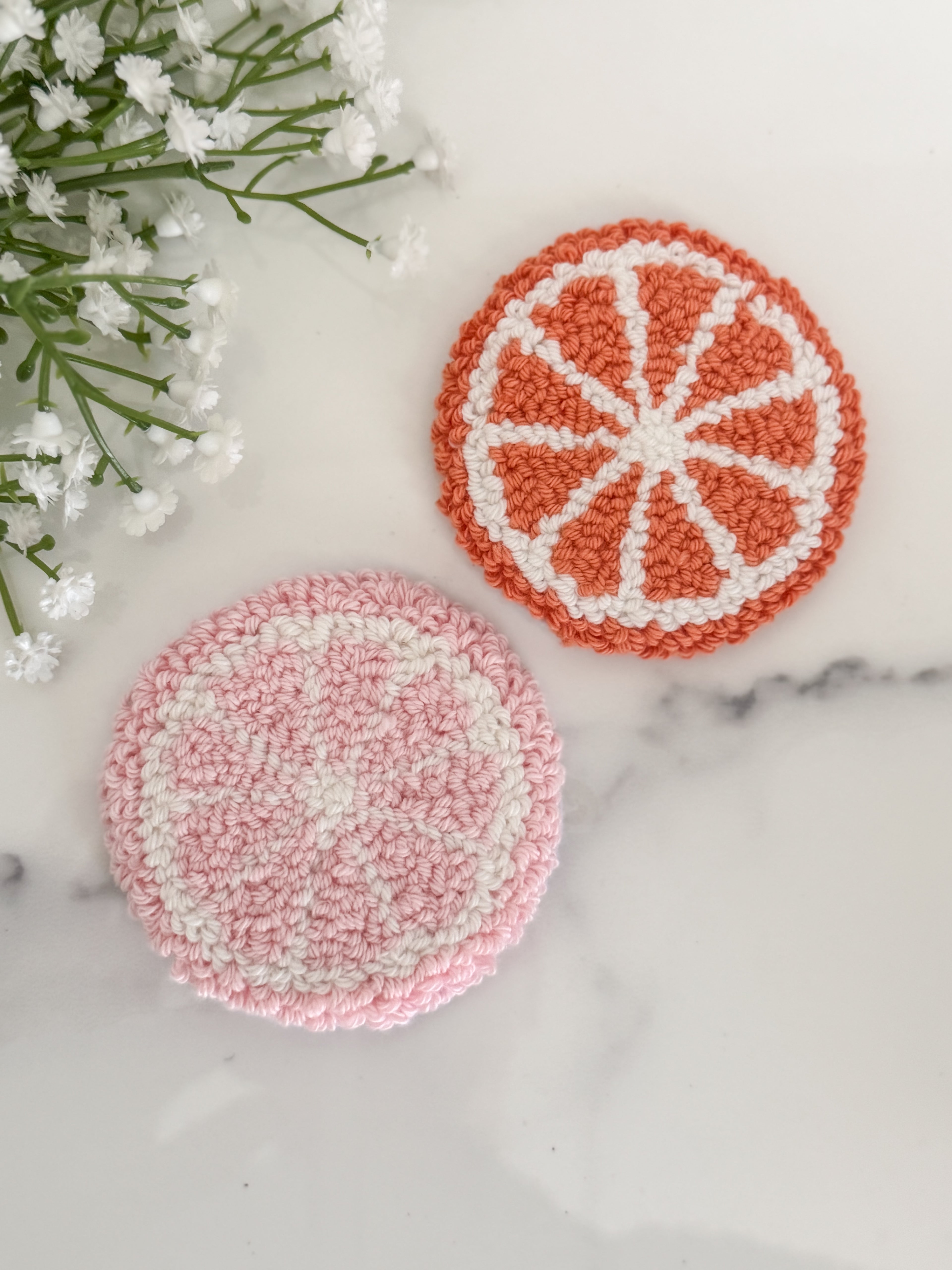Citrus Car Coaster