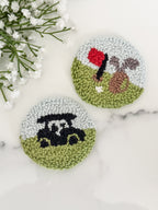 Golfing Car Coaster