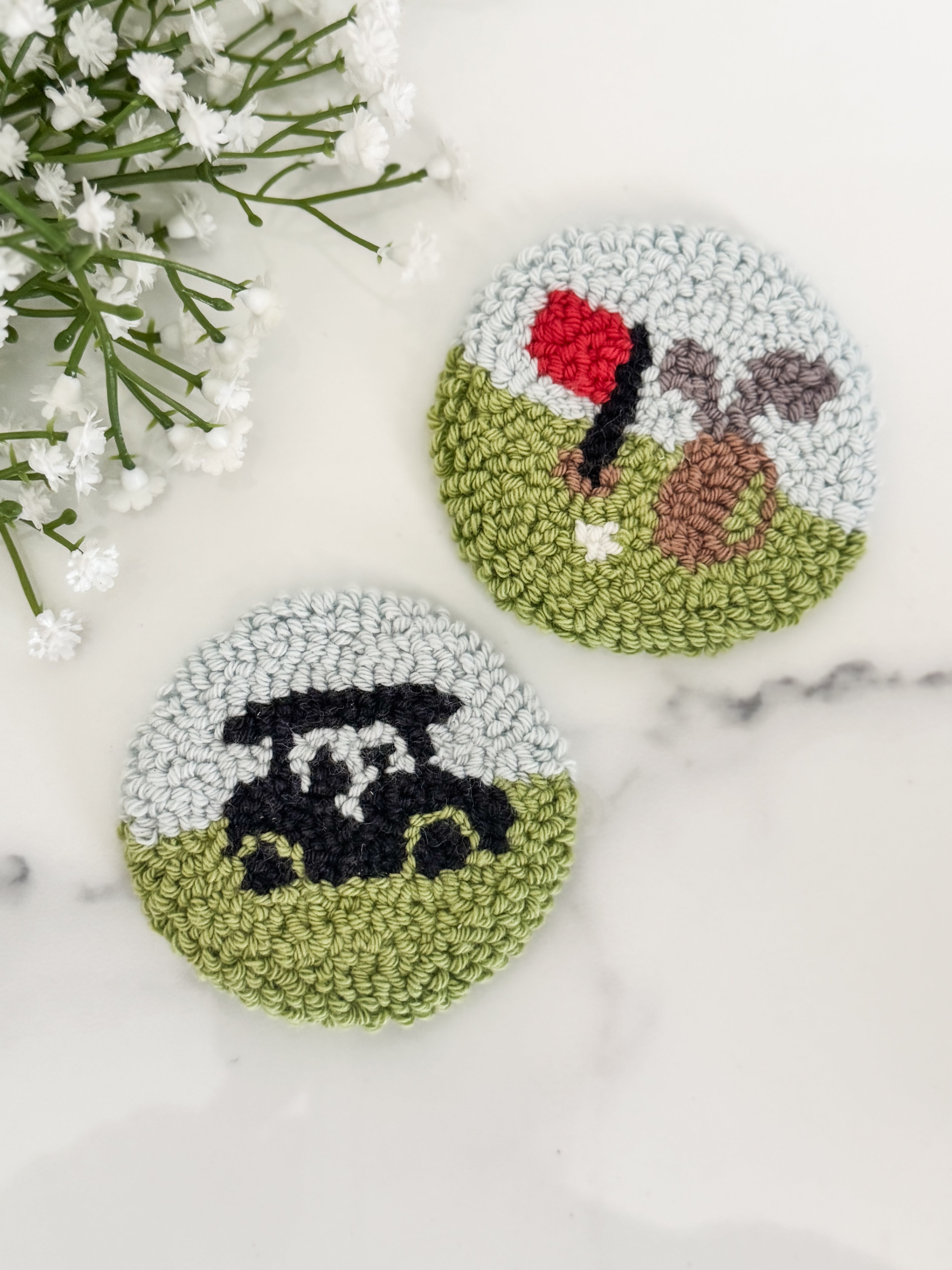 Golfing Car Coaster