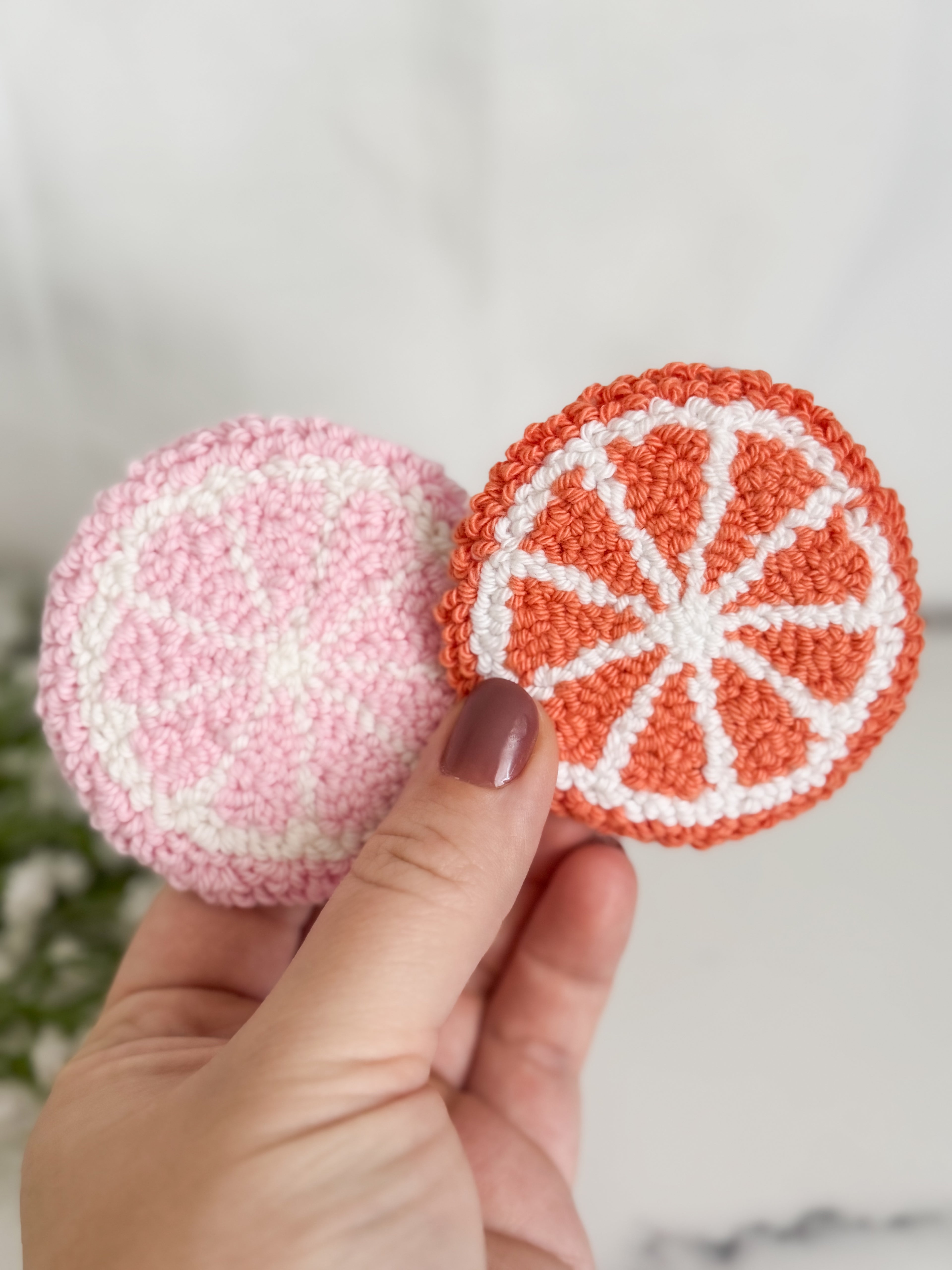 Citrus Car Coaster