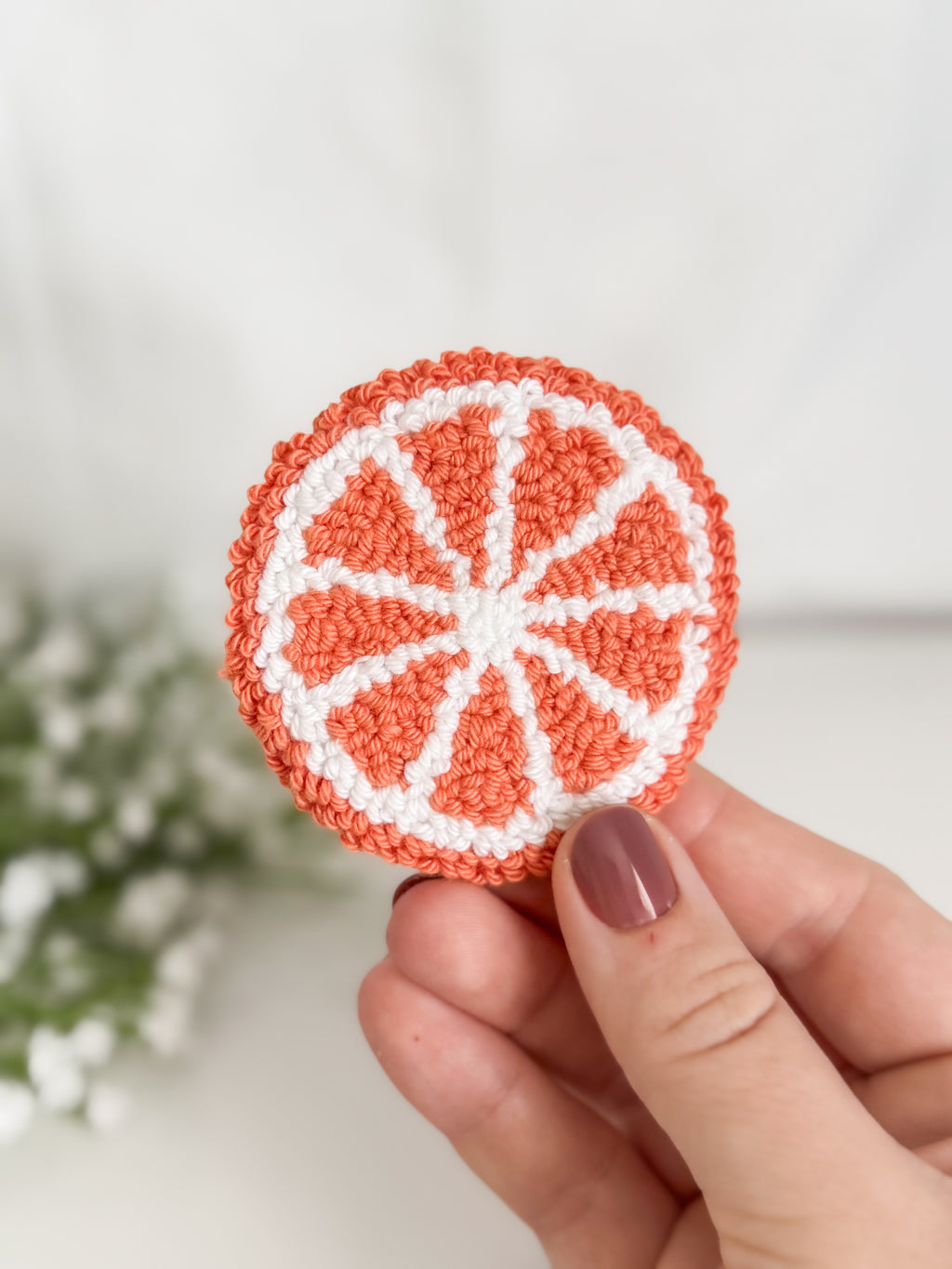 Citrus Car Coaster
