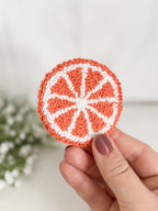 Citrus Car Coaster