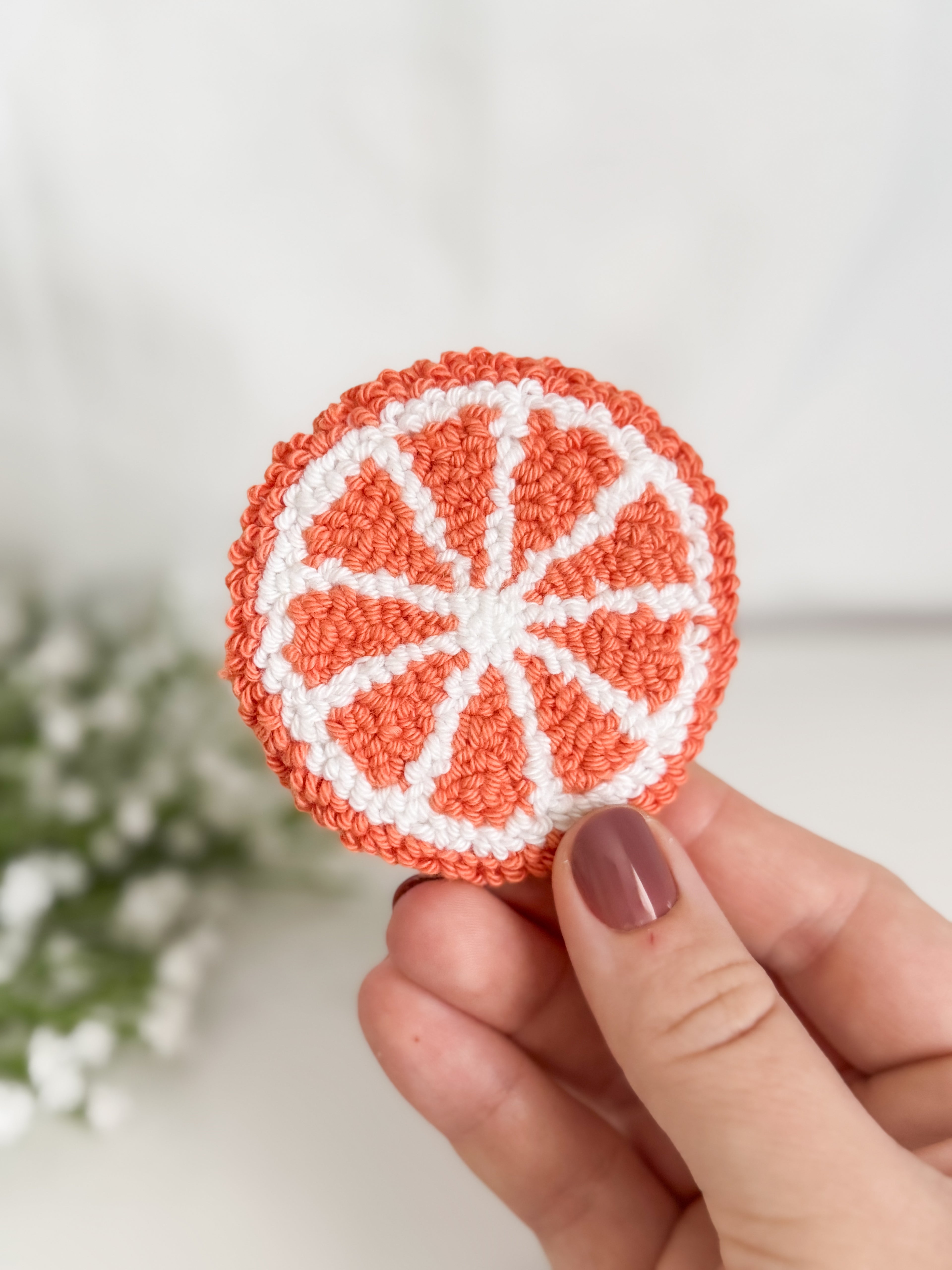 Citrus Car Coaster
