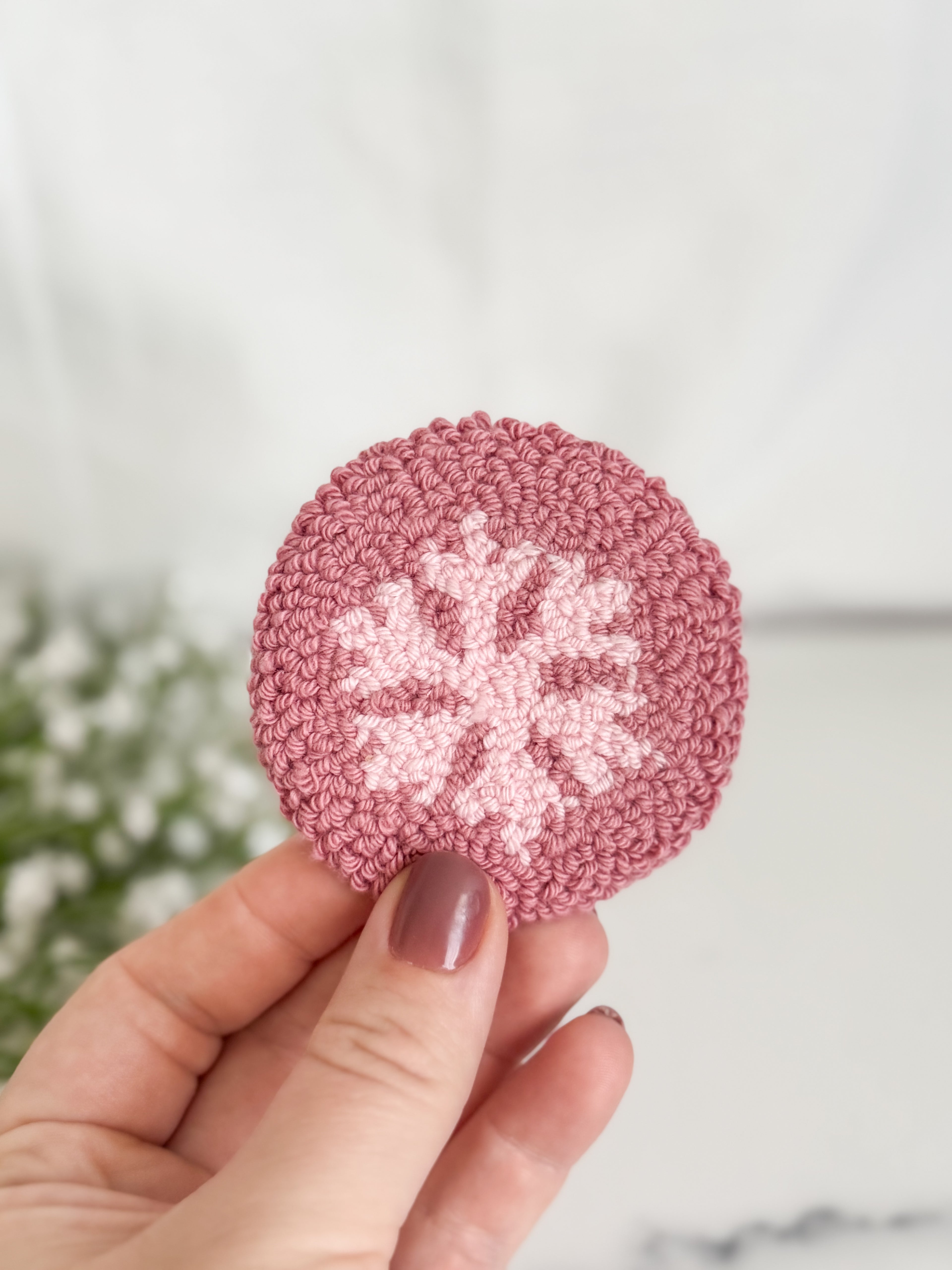 Snowflake Car Coaster