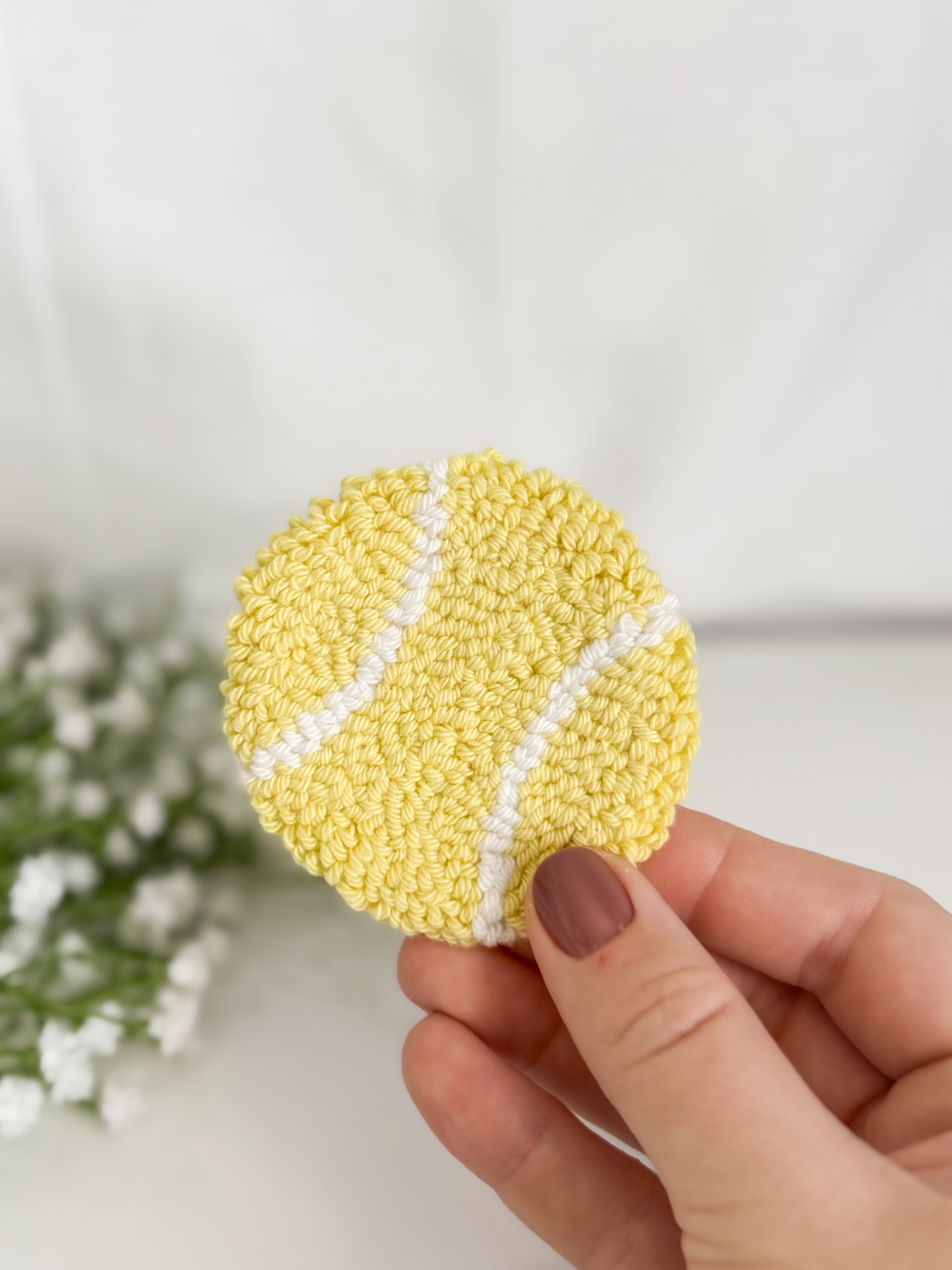 Tennis Ball Car Coaster