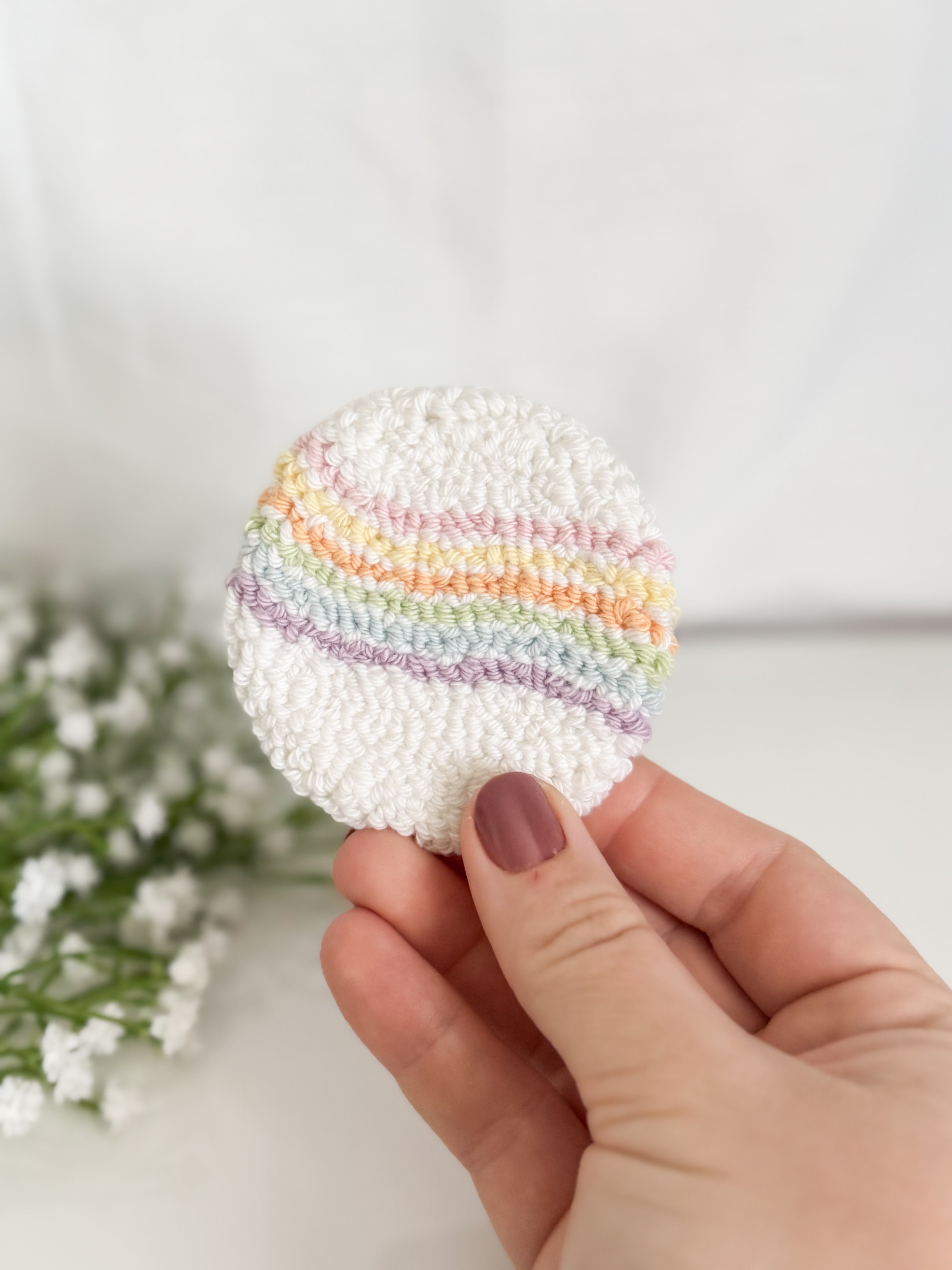 Thin Rainbow Car Coaster
