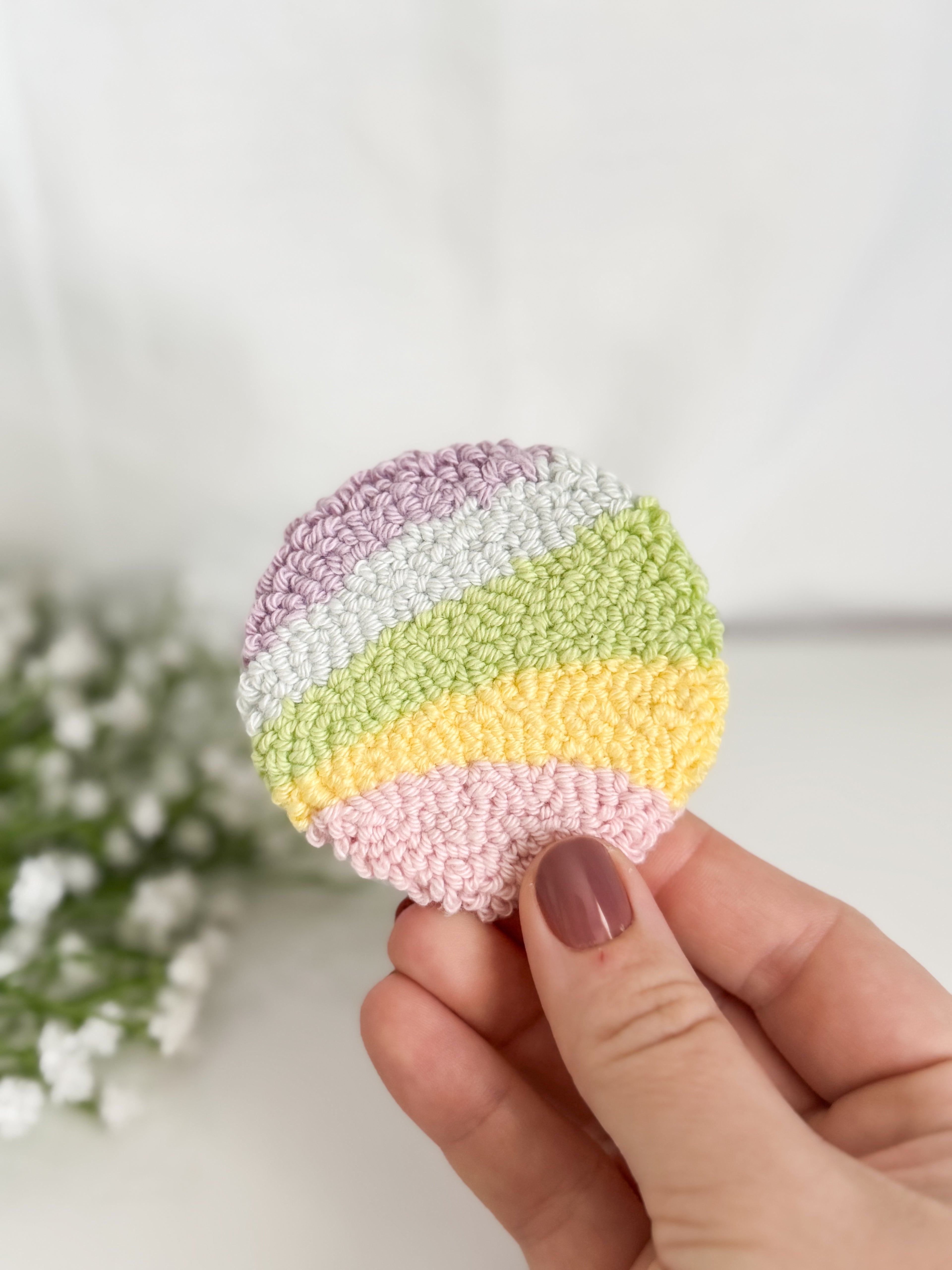 Thick Rainbow Car Coaster