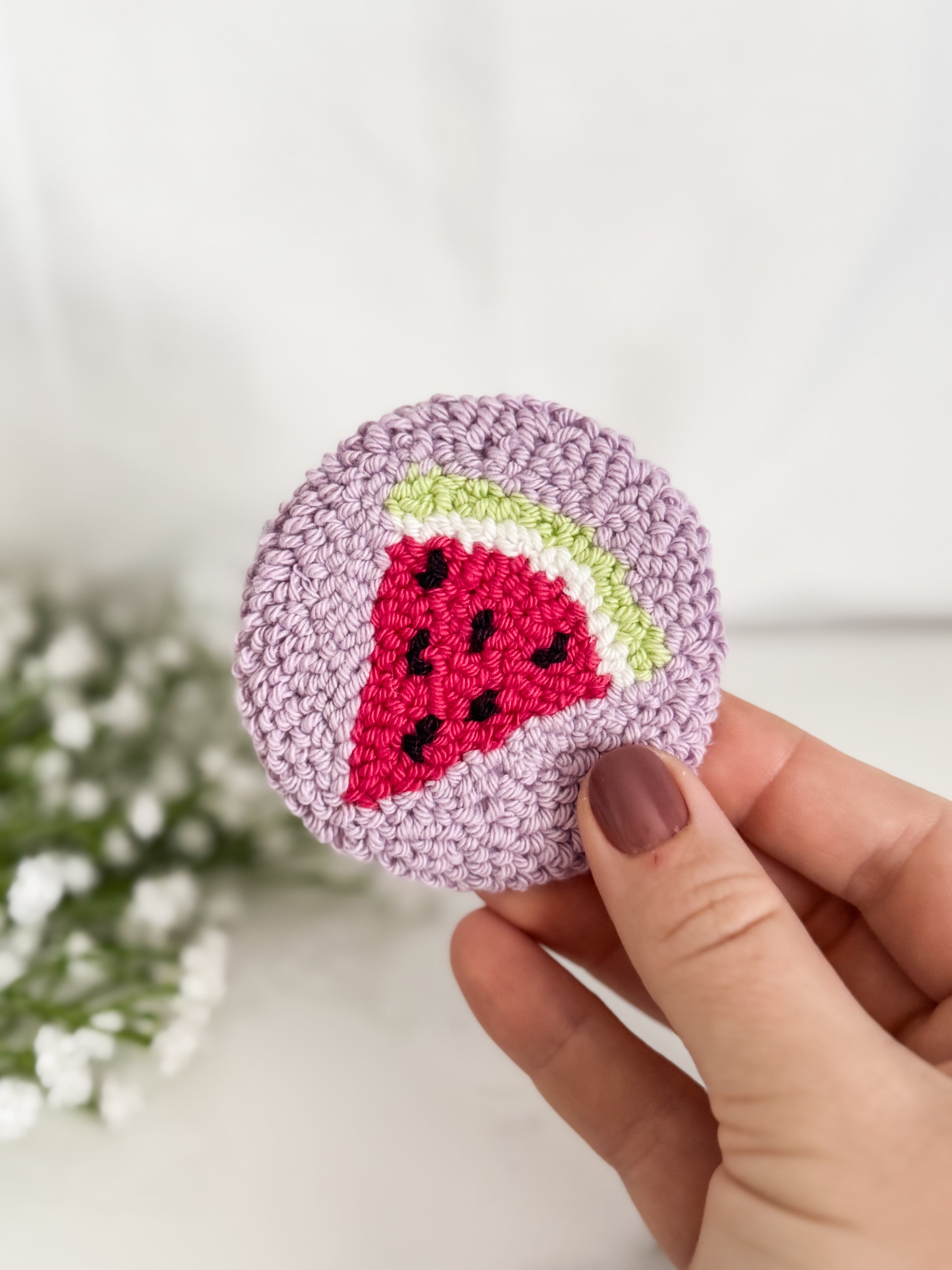Watermelon Slice Car Coaster