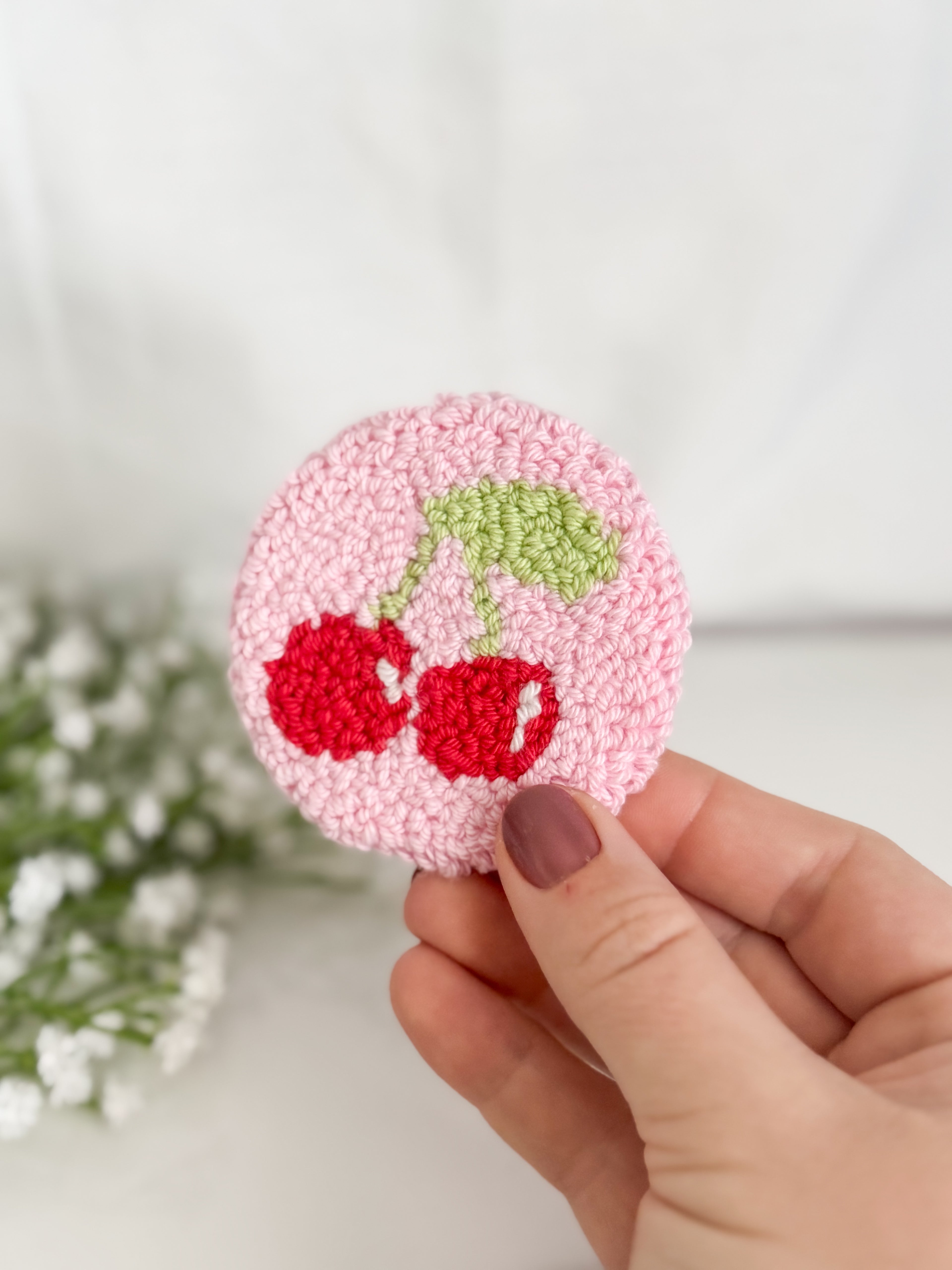 Cherries Car Coaster