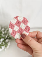 Checkerboard Car Coaster