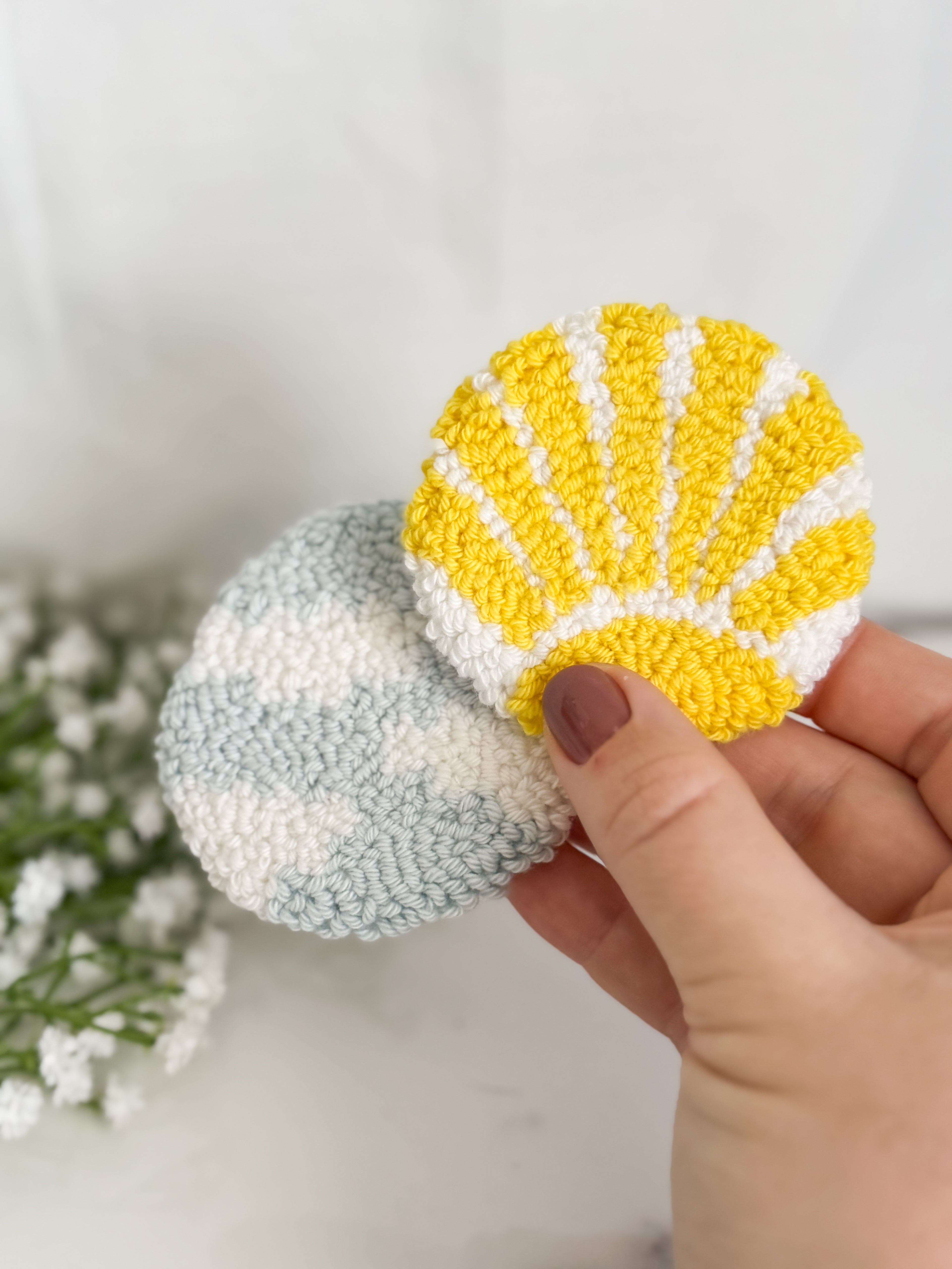 Sun & Clouds Car Coaster