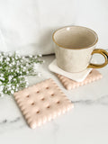 Square Biscuit Coaster Set