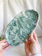 Irregular Long Oval Tray
