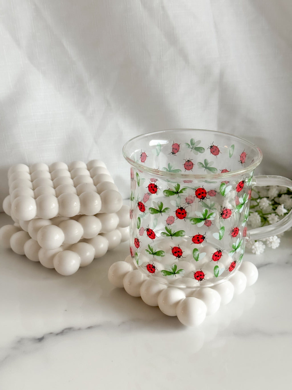Bubble Coaster Set of 4