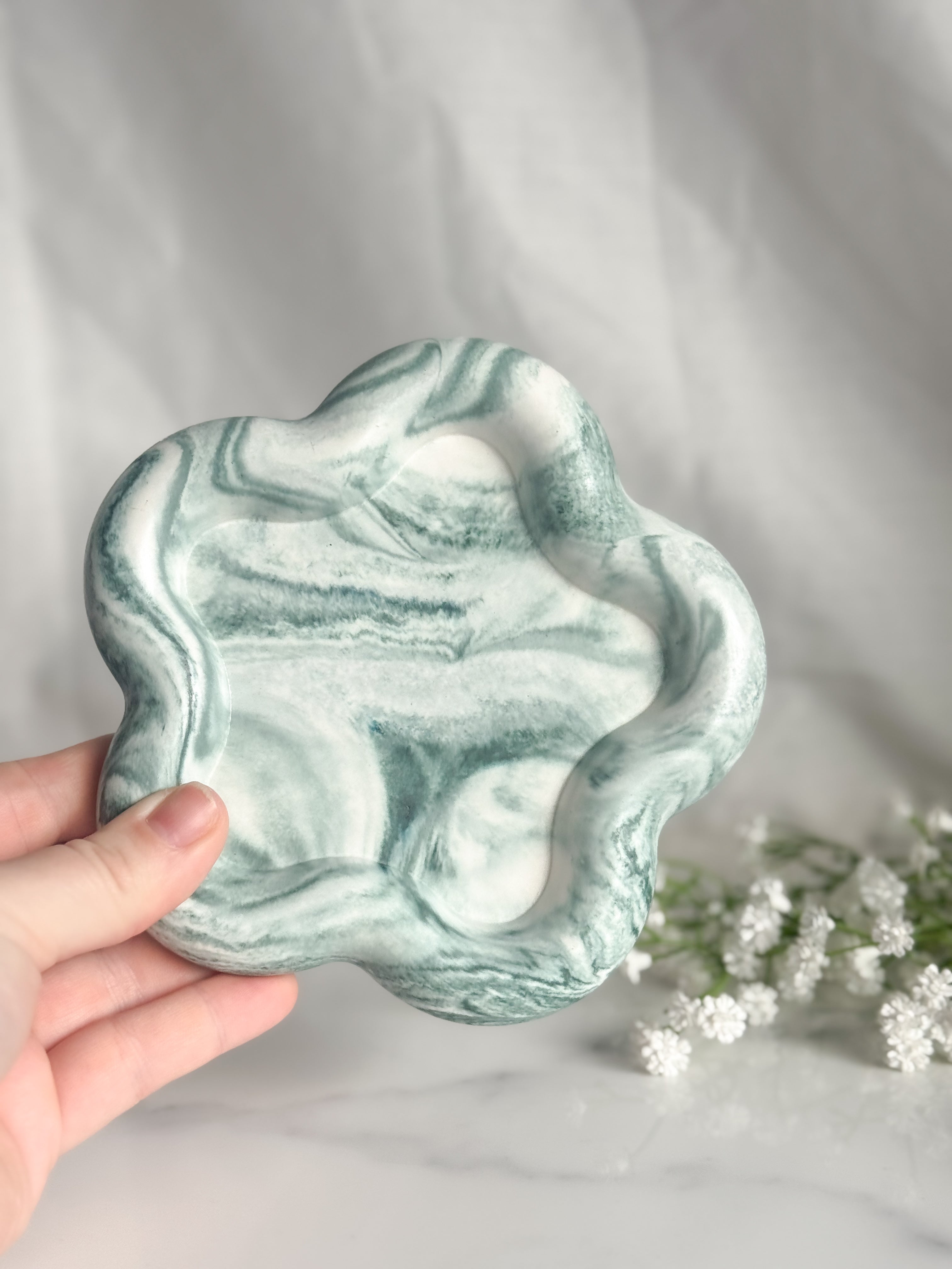 Flower Balloon Edge Tray