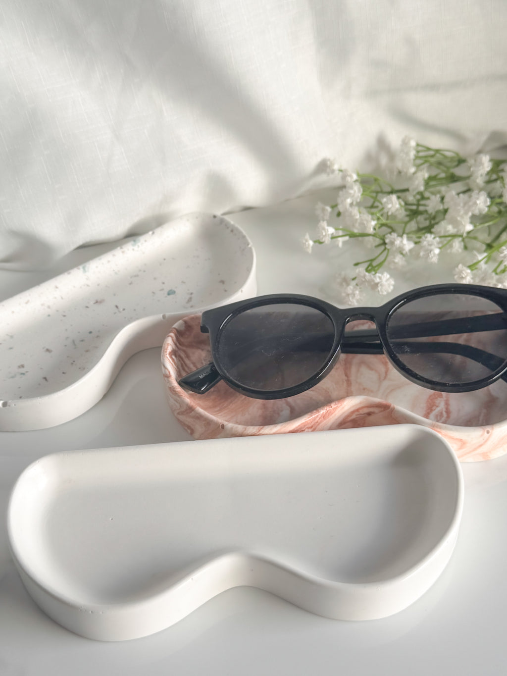 Rounded Glasses Tray