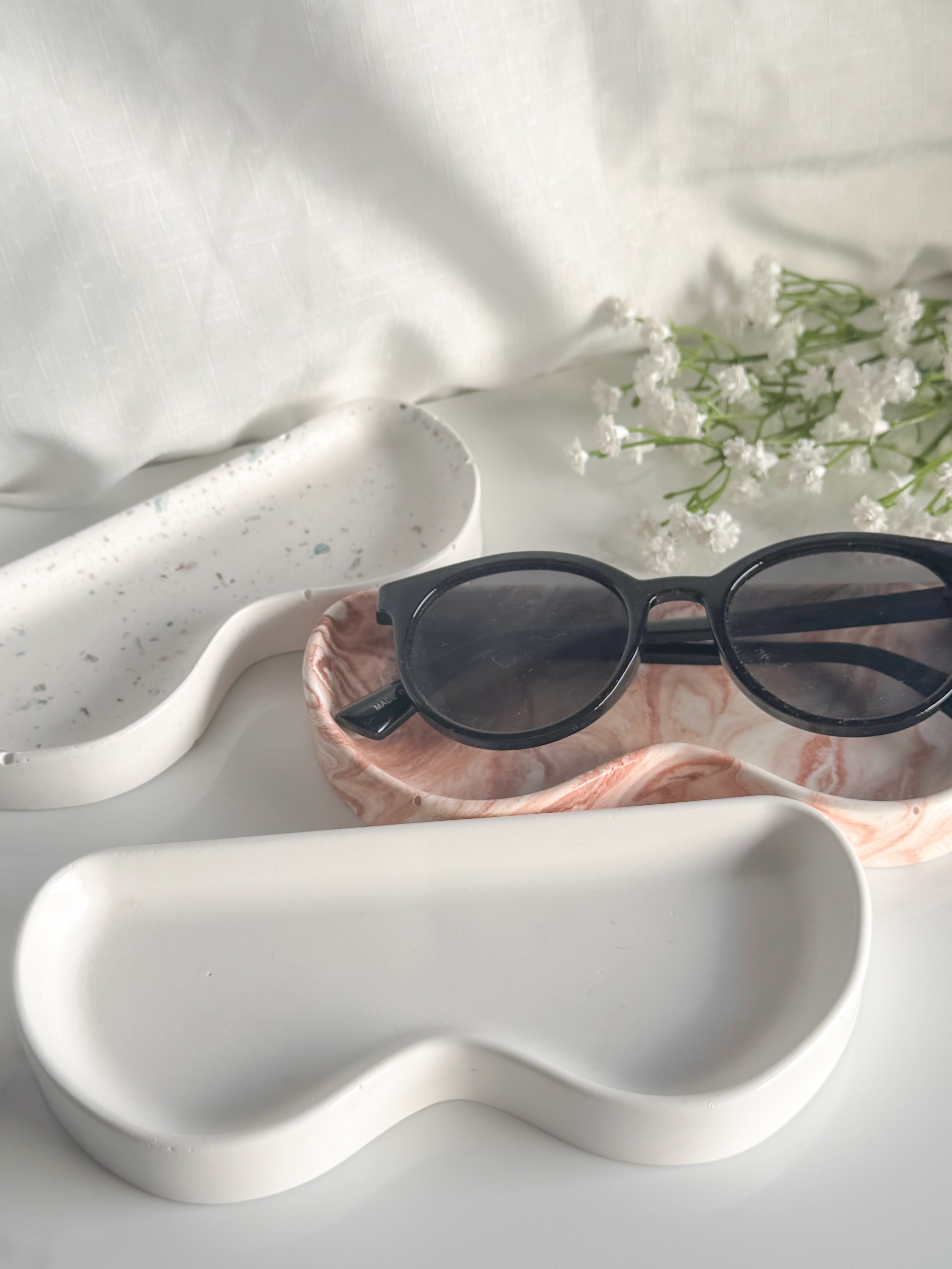 Rounded Glasses Tray