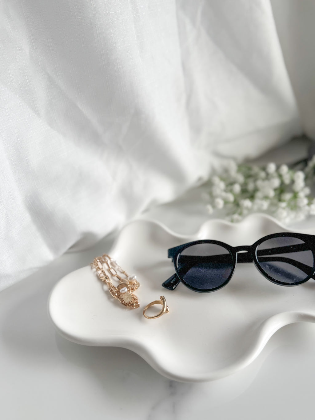 Irregular Long Wavy Tray