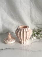 Striped Vase Trinket Box