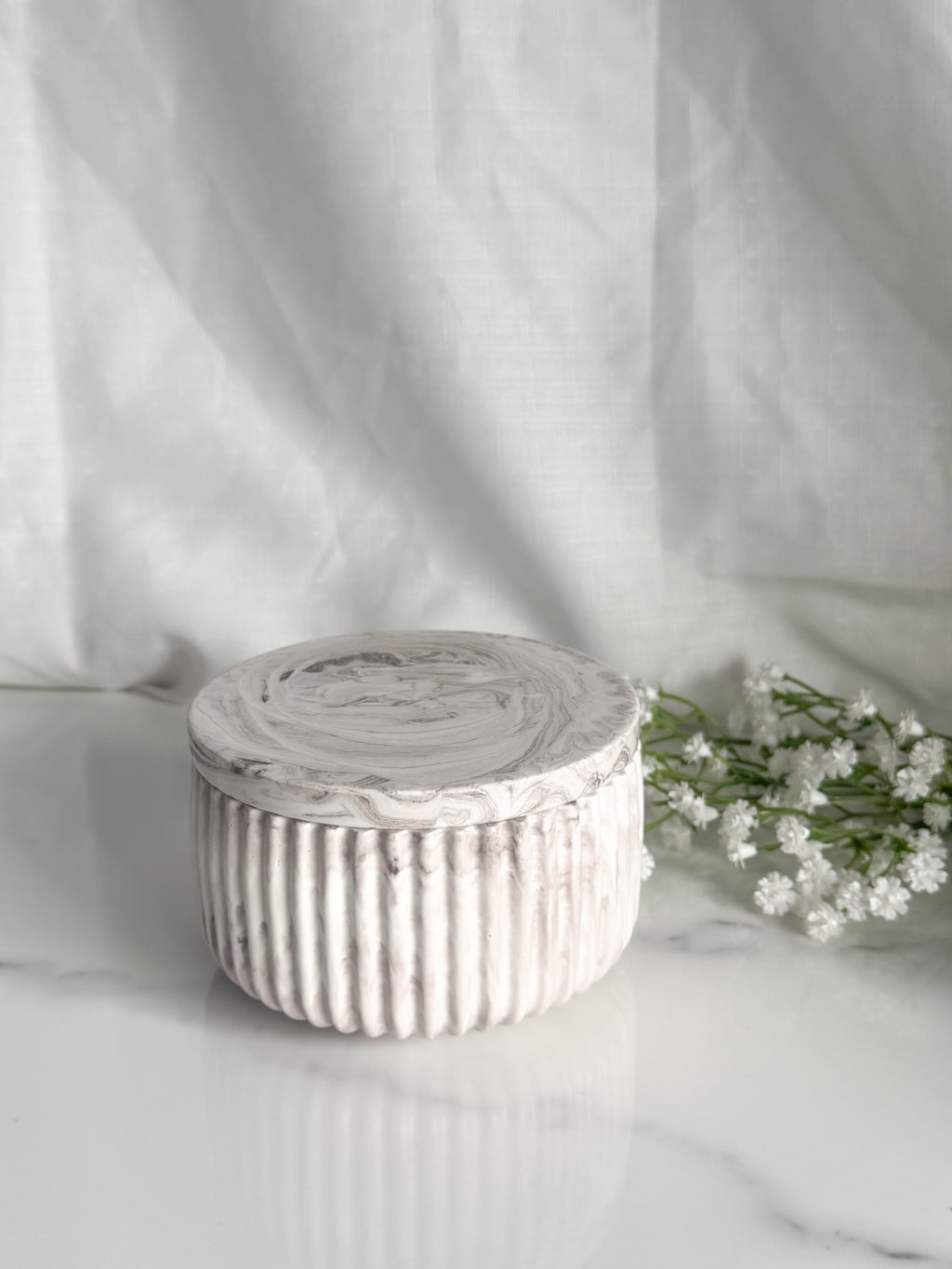Striped Large Jar