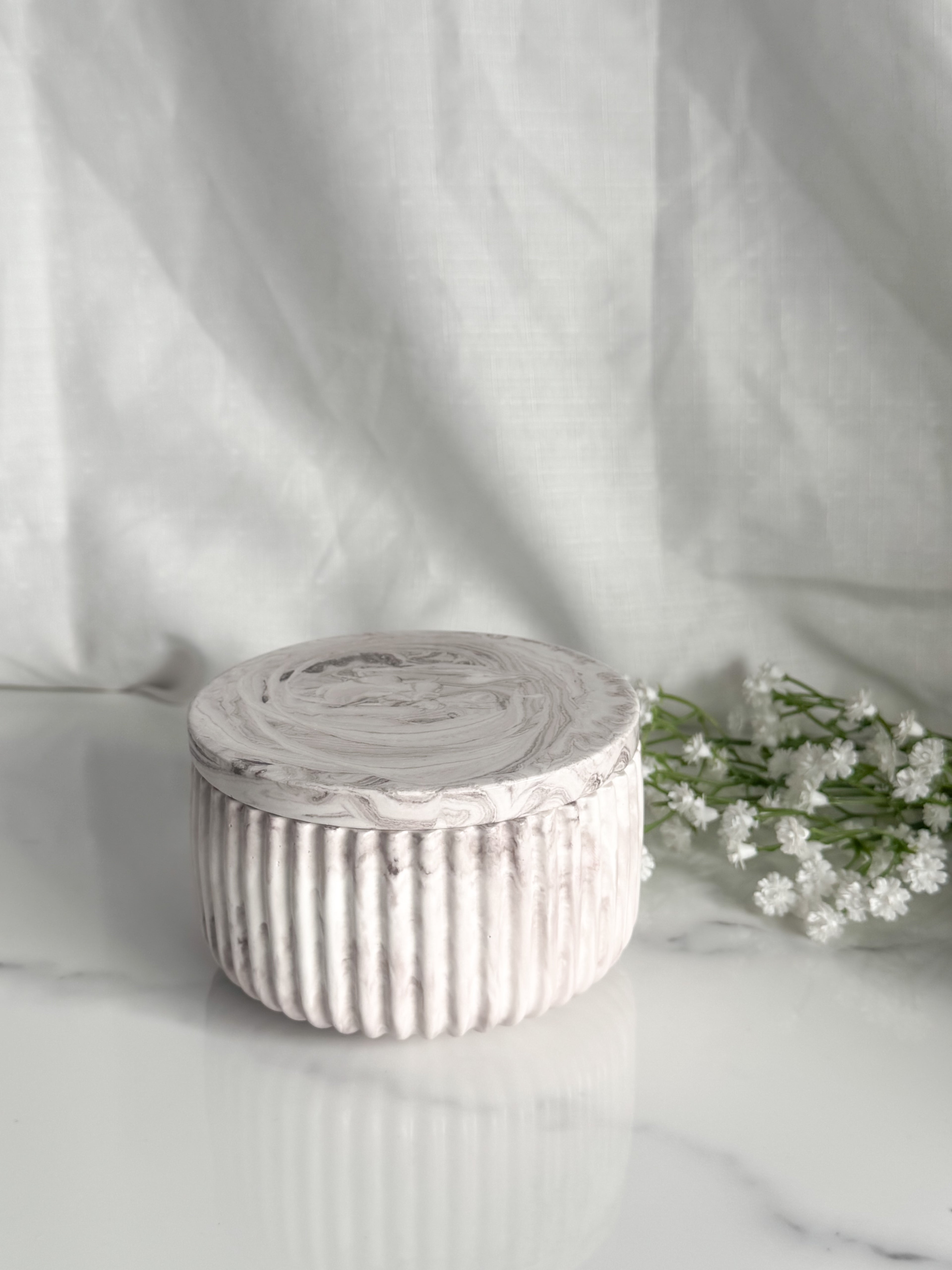 Striped Large Jar