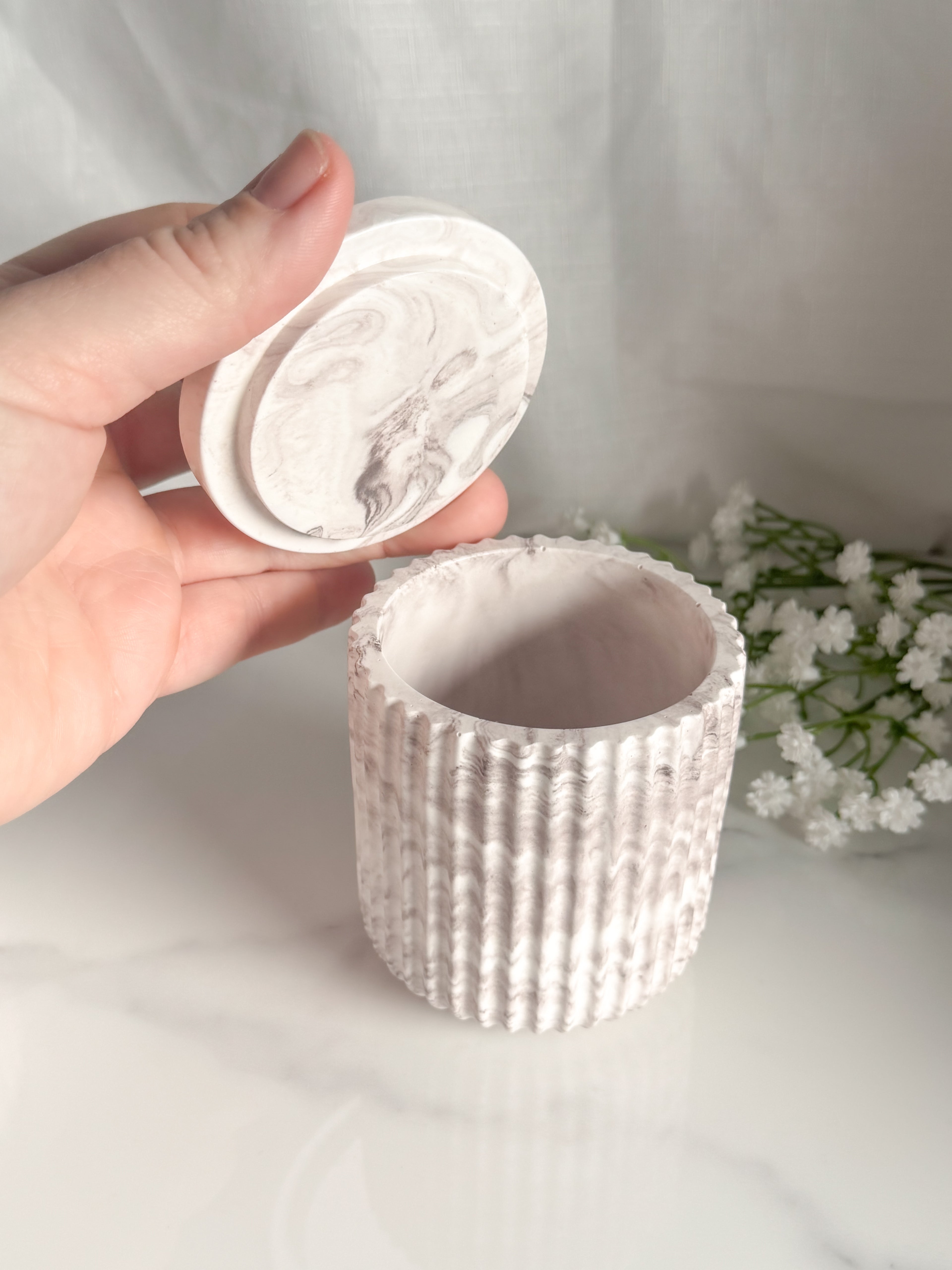 Striped Small Jar