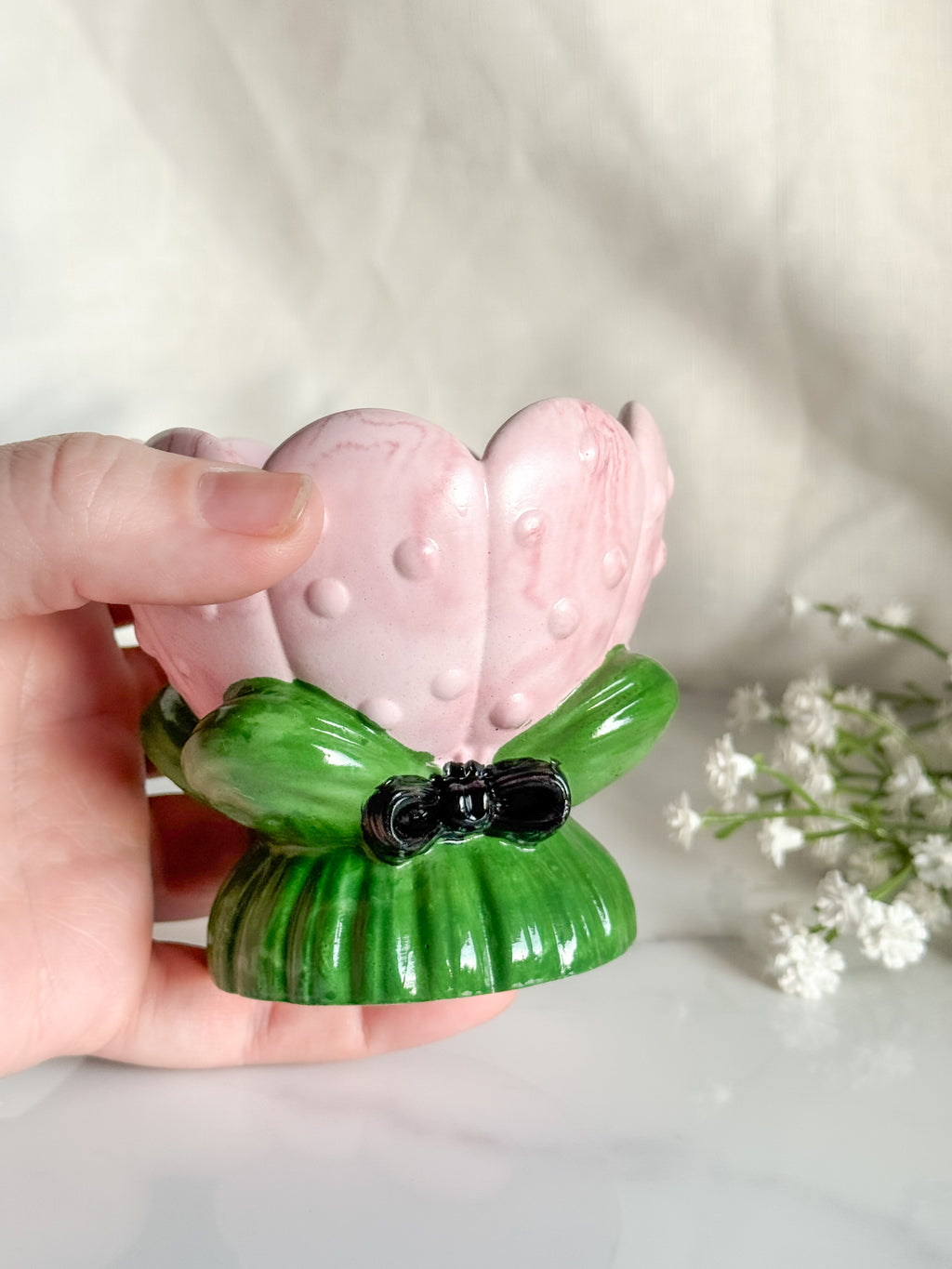 Tulip with Bow Pot