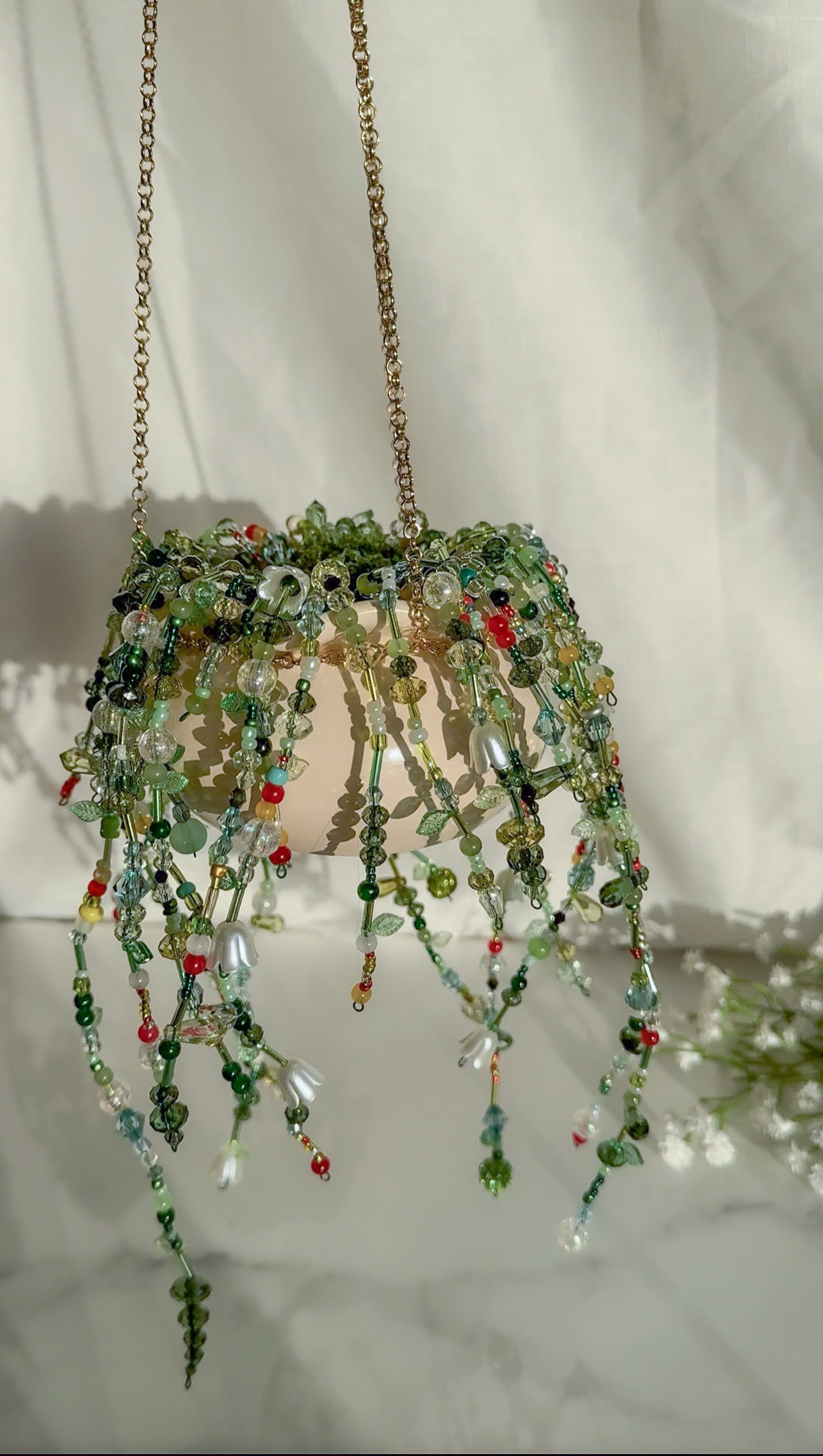 The Secret Garden Beaded Plant