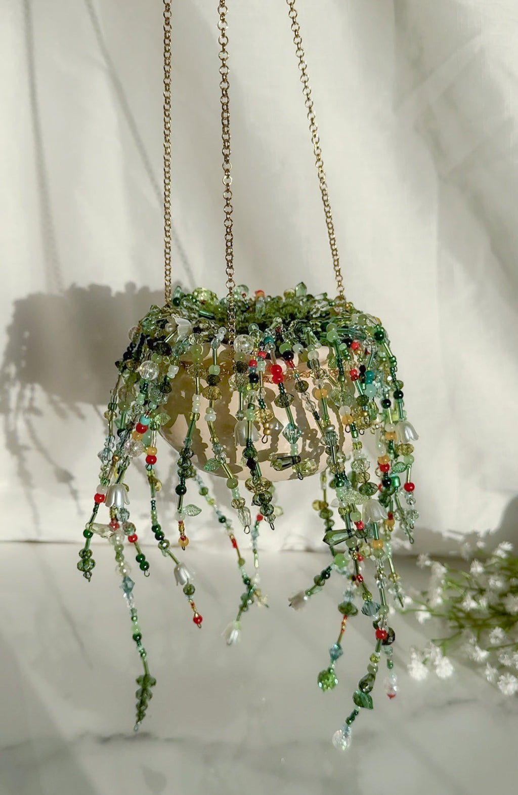 The Secret Garden Beaded Plant