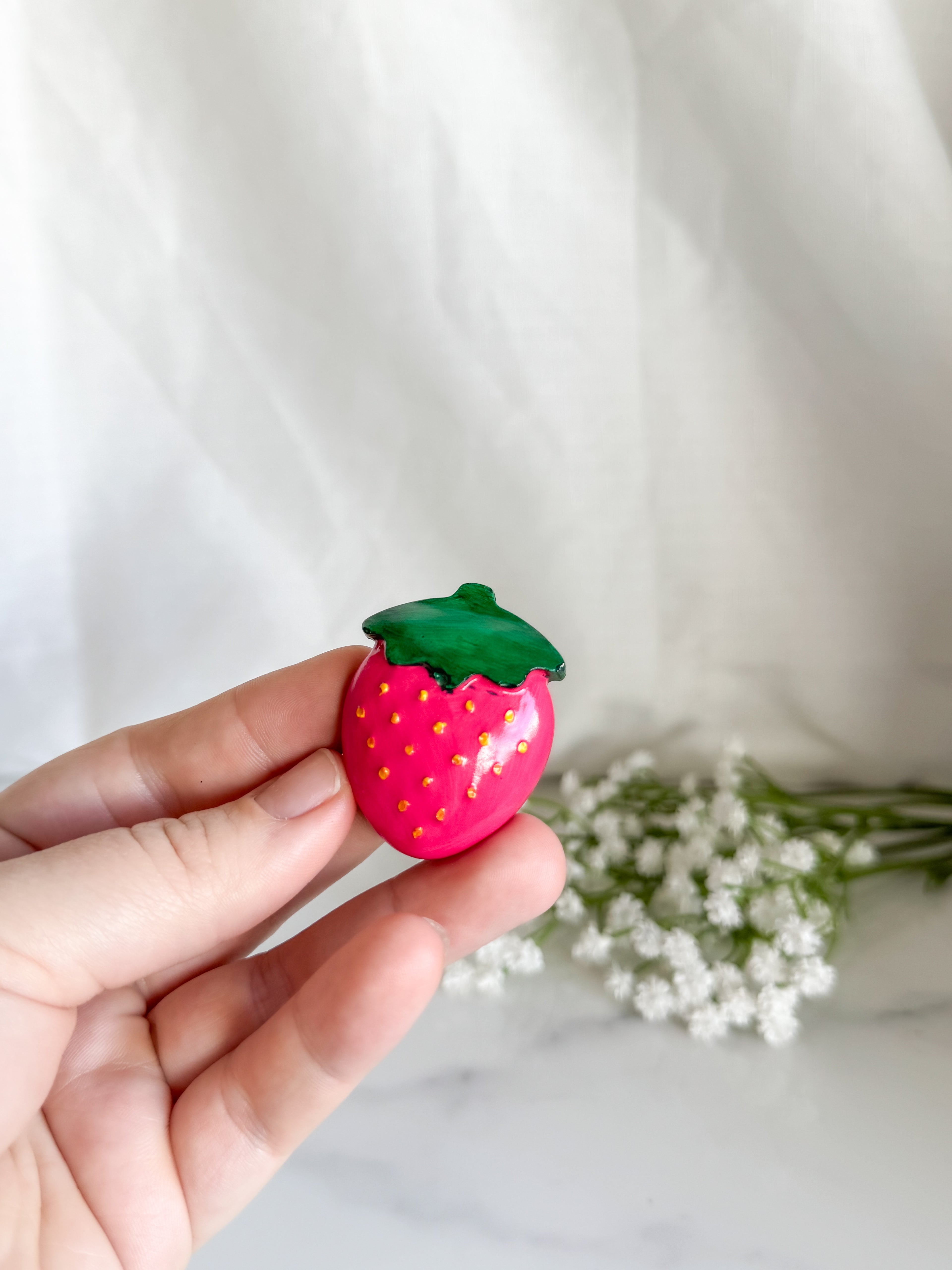 New Strawberry Fruit Magnet
