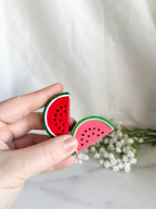 Watermelon Half Fruit Magnet