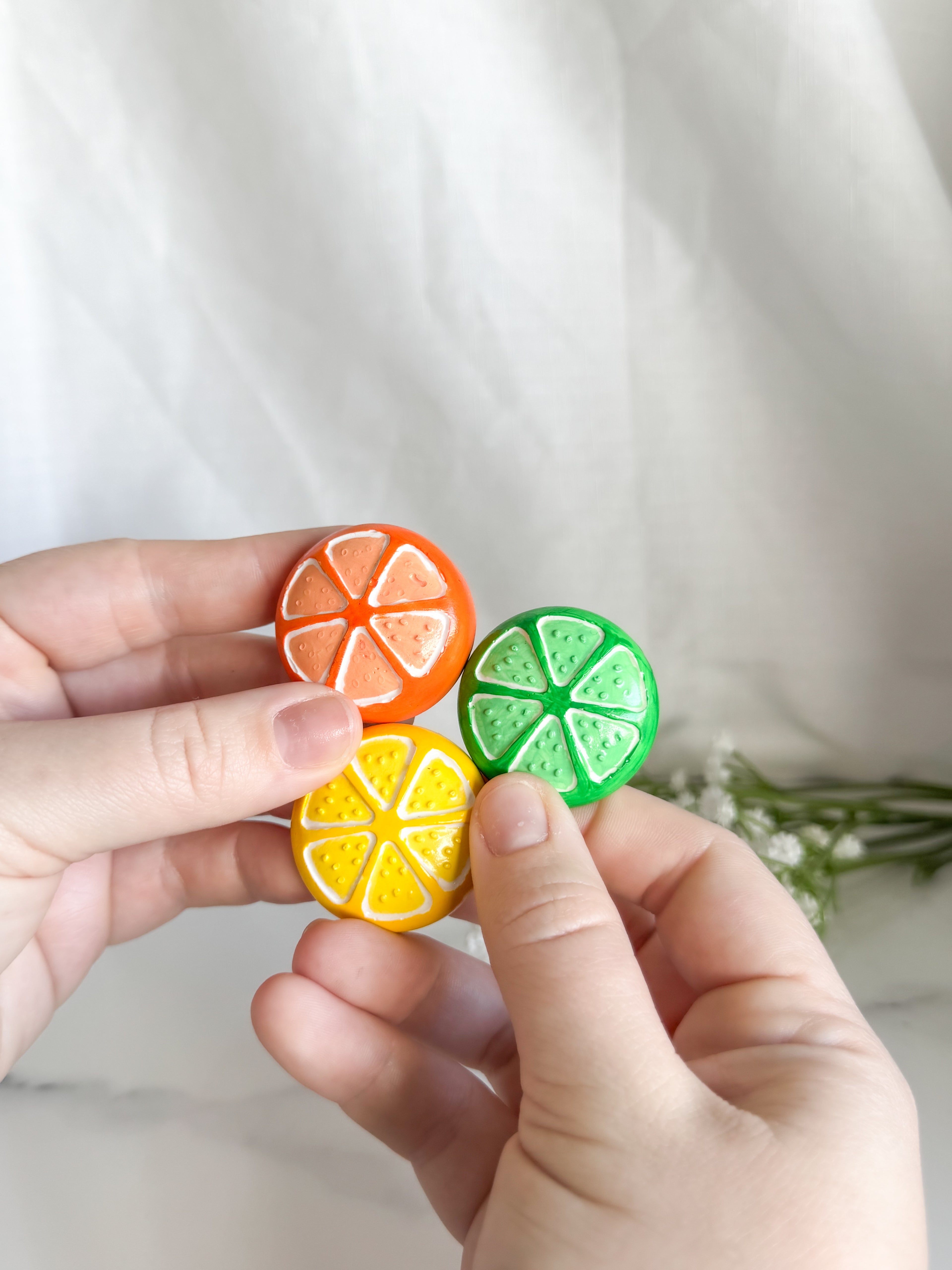 Lime Fruit Magnet