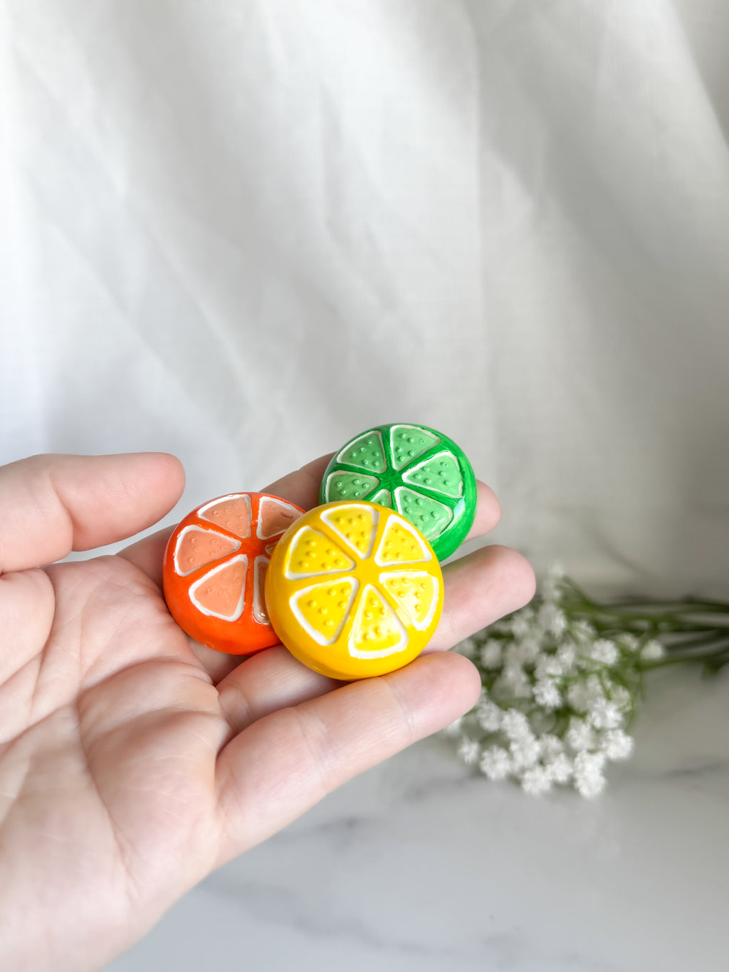 Orange Fruit Magnet