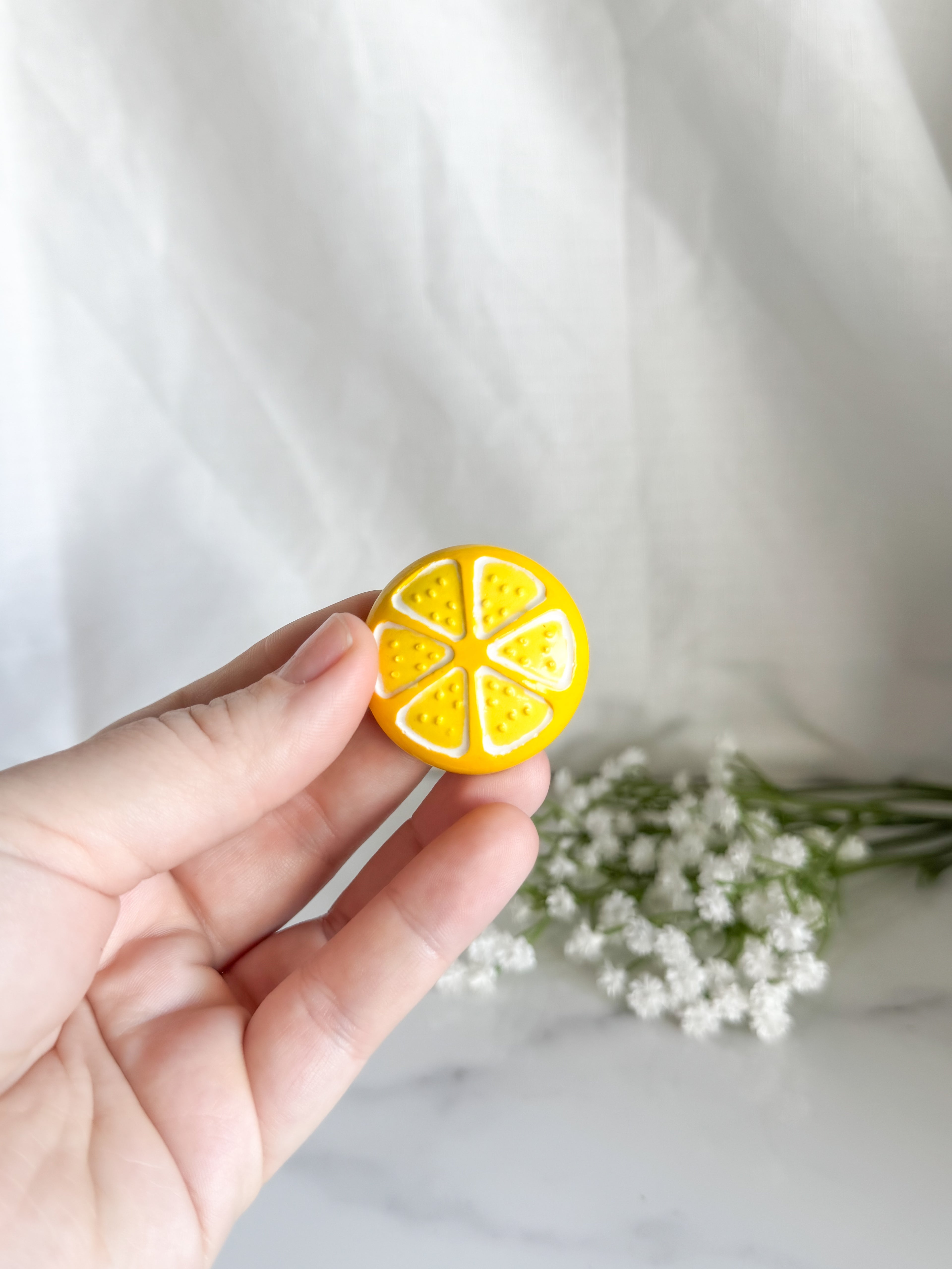 Lemon Fruit Magnet