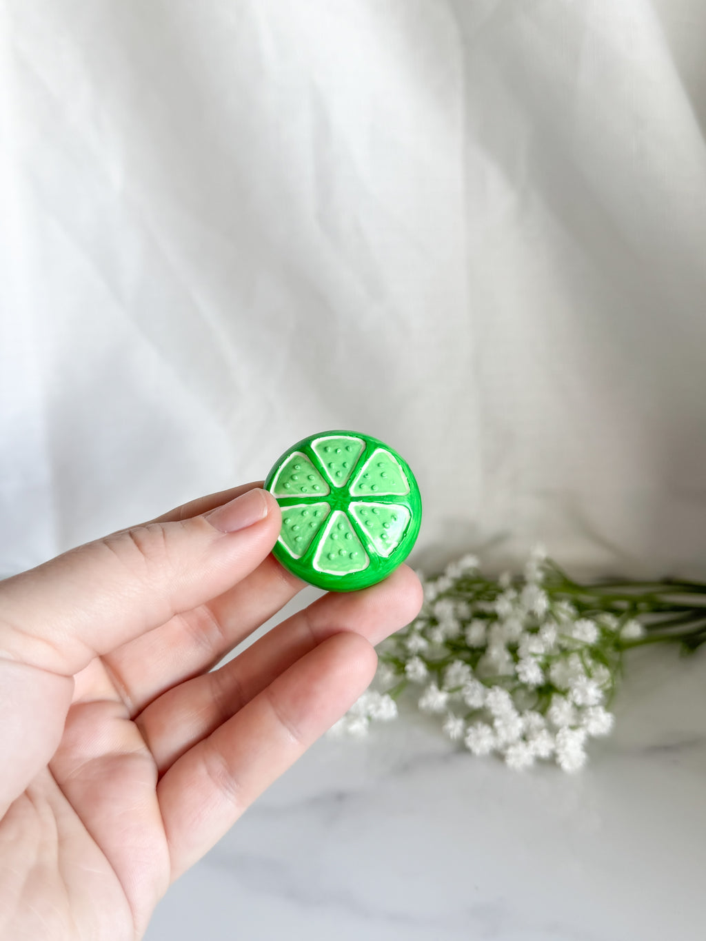 Lime Fruit Magnet