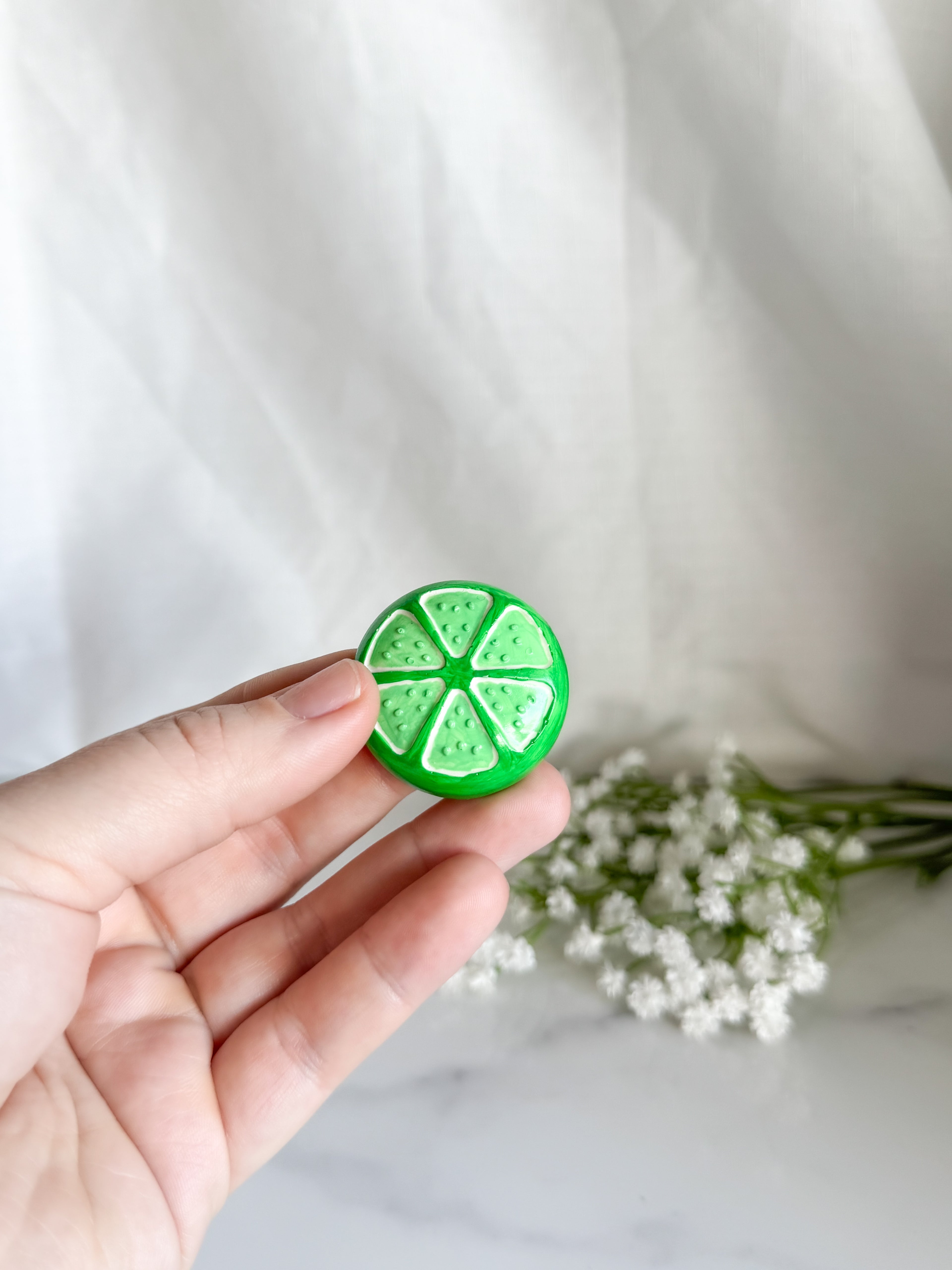 Lime Fruit Magnet