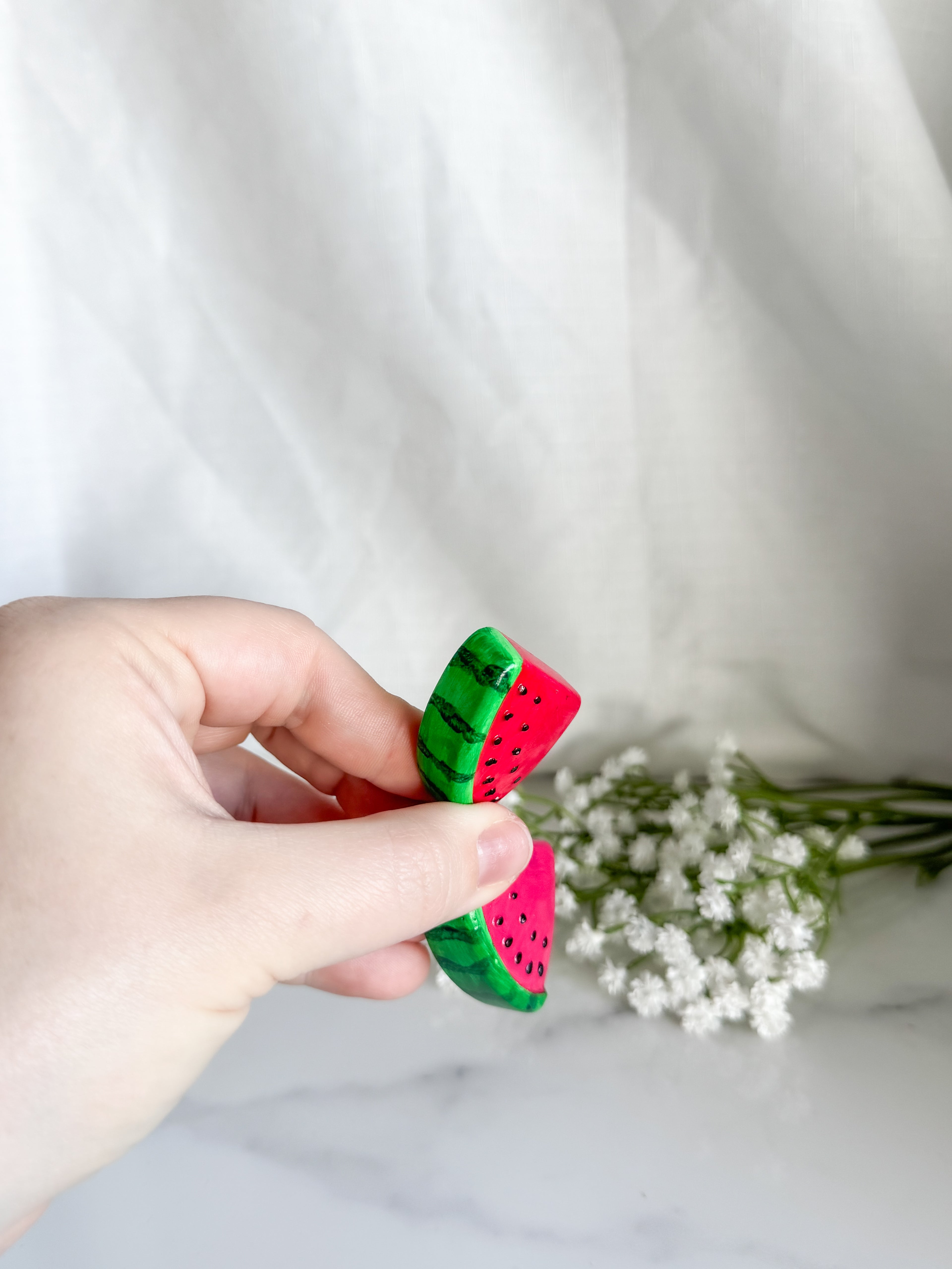 Watermelon Slice Fruit Magnet