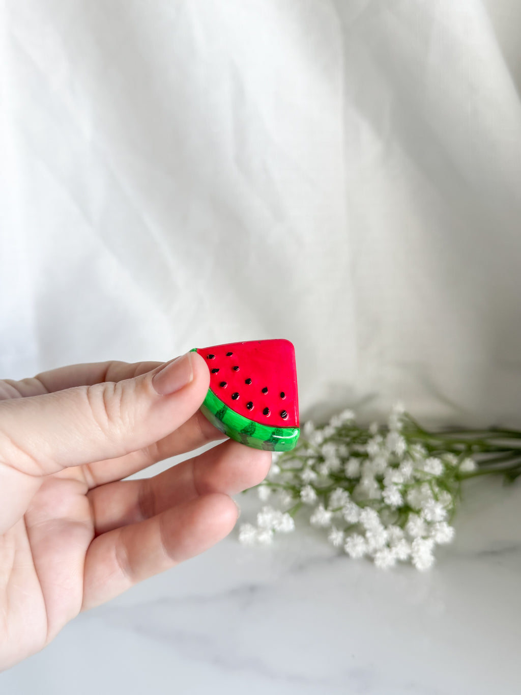 Watermelon Slice Fruit Magnet