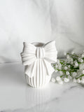 Striped Vase With Bow