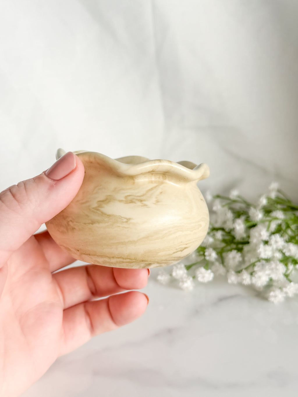 Wavy Edge Pot Small