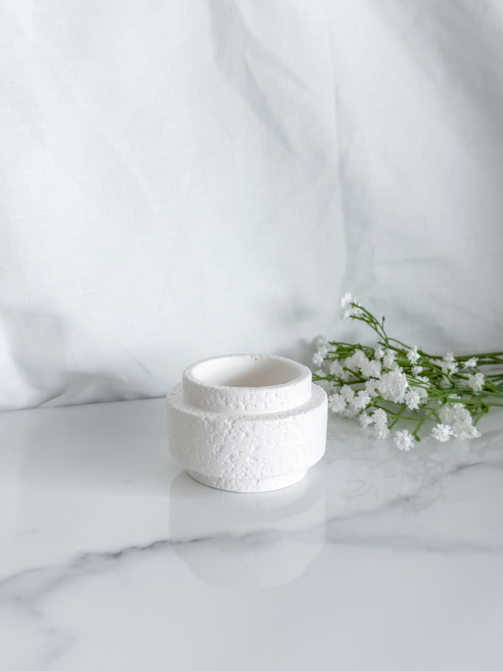 Stone Style Candle Holder
