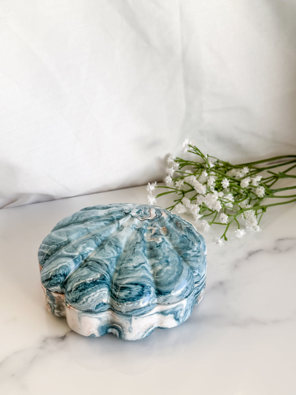 Clam Trinket Box