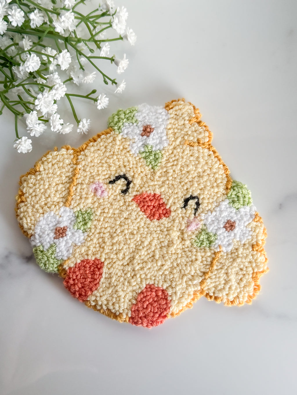 Baby Chick Mug Rug