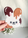 Choc Bunny Mug Rug